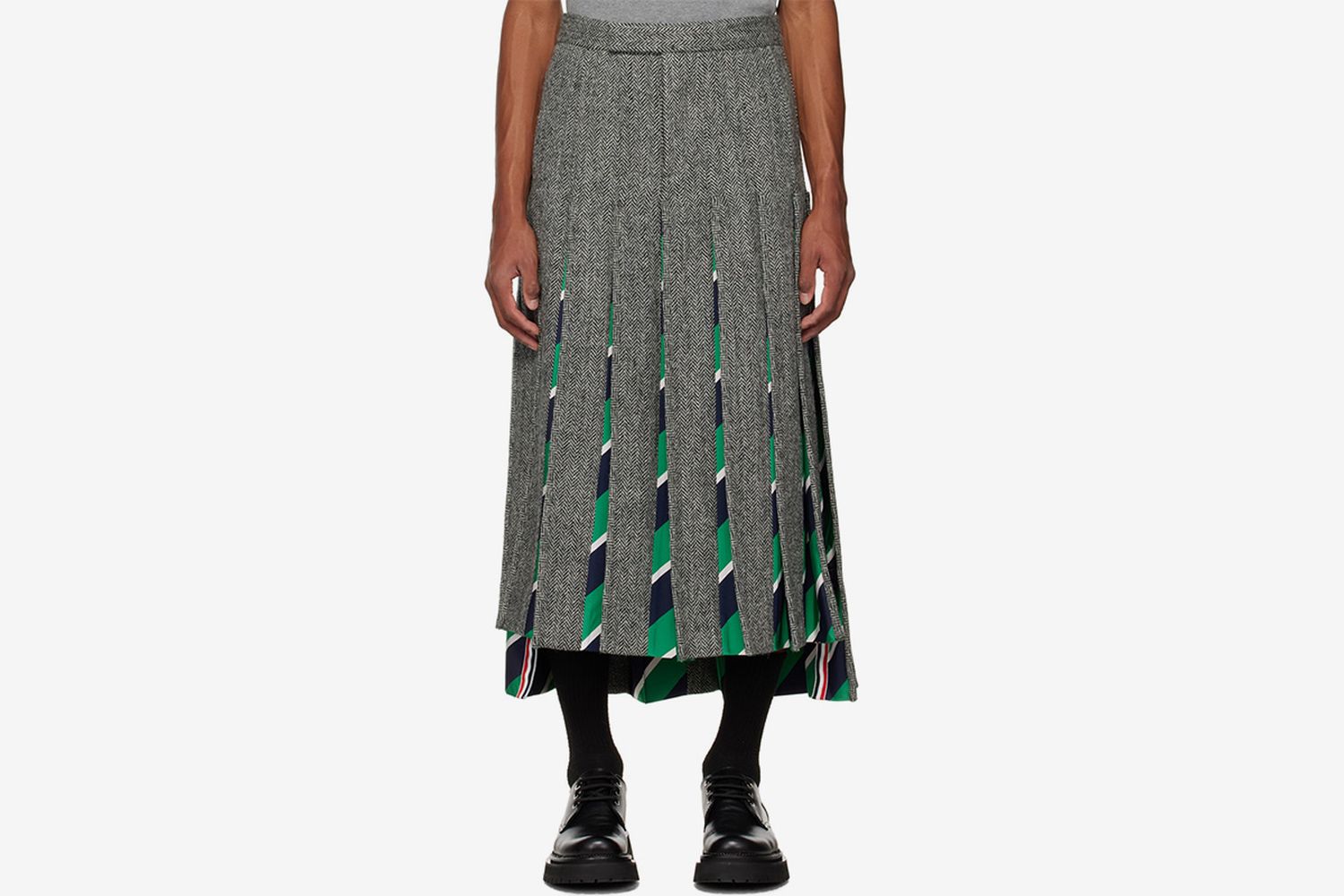 AMERI MEDI ASYMMETRY STITCH SKIRT - failurebeforesuccess.com