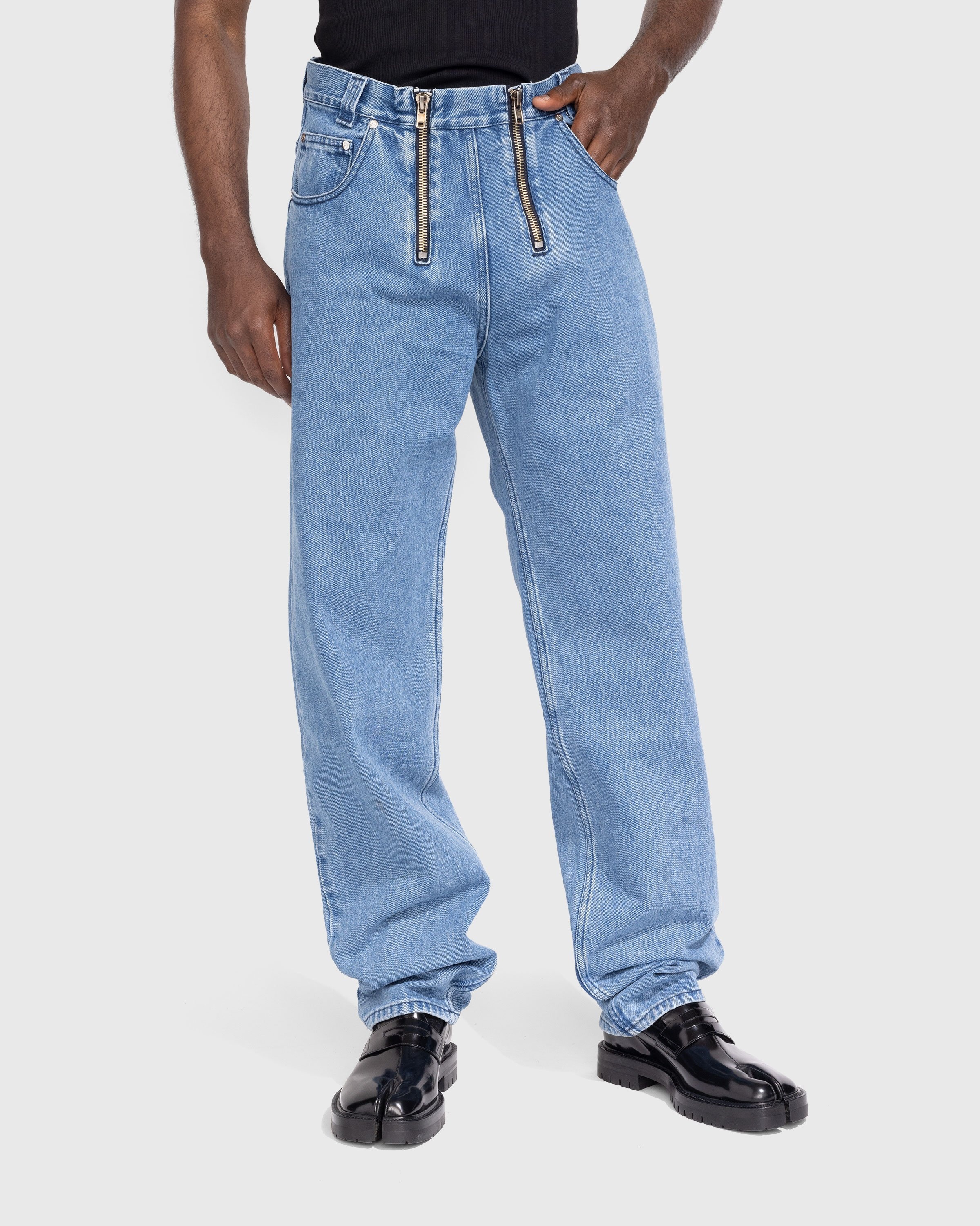 GmbH – Cyrus Denim Trousers Indigo Blue - Pants - Blue - Image 2