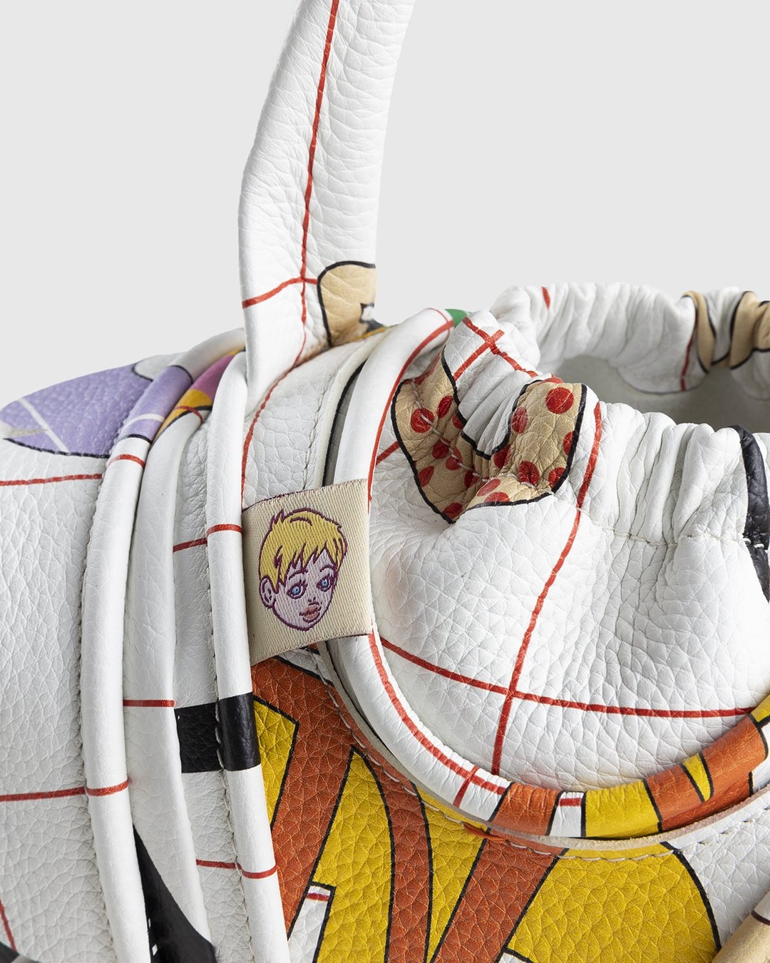 Nora Turato x Ecco Leather x Nicchi x Highsnobiety – Boomblaster Infinity Pool Dragon Toes Bag - Bags - White - Image 6