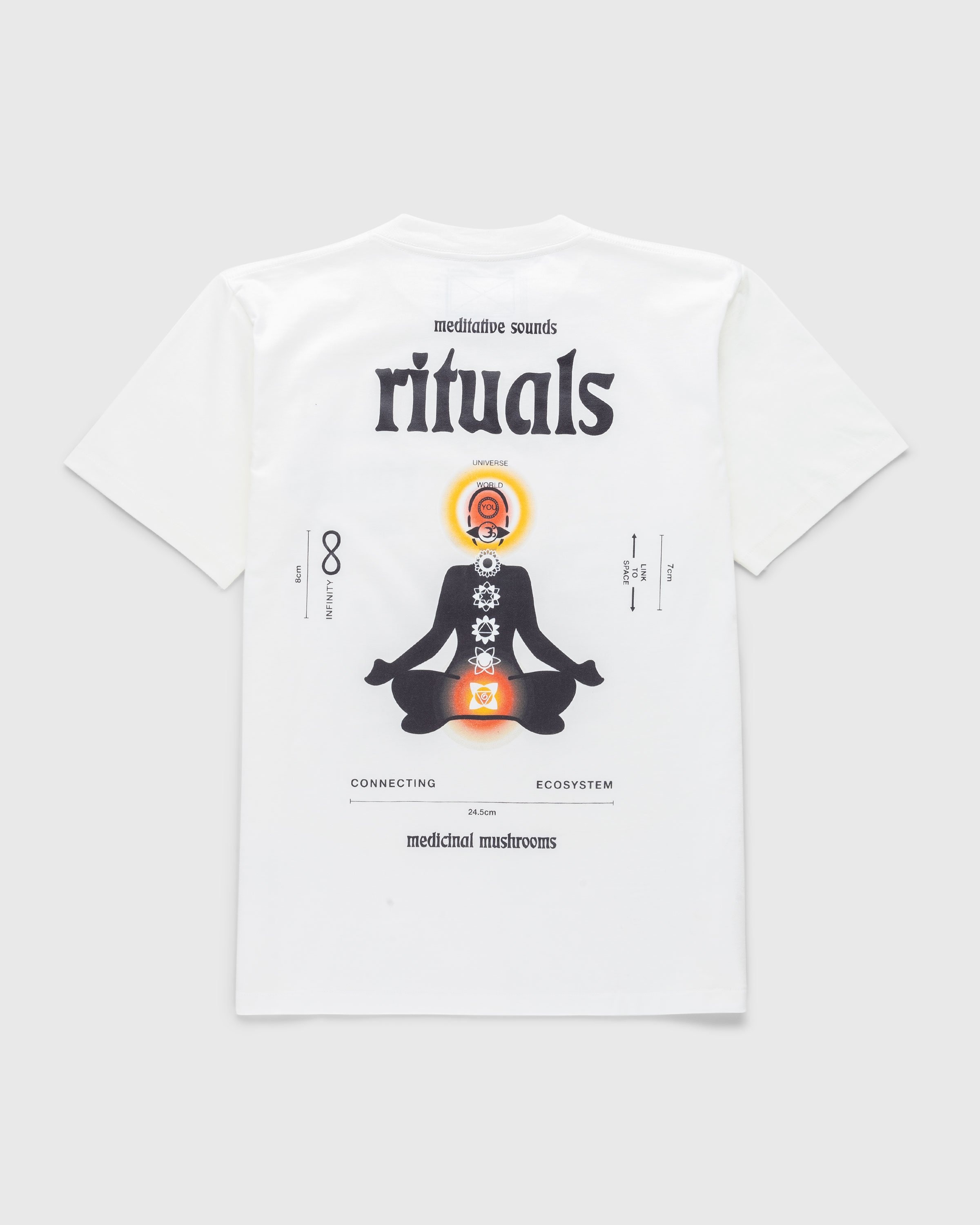Space Available Studio – Ritual T-Shirt White - Tops - White - Image 1