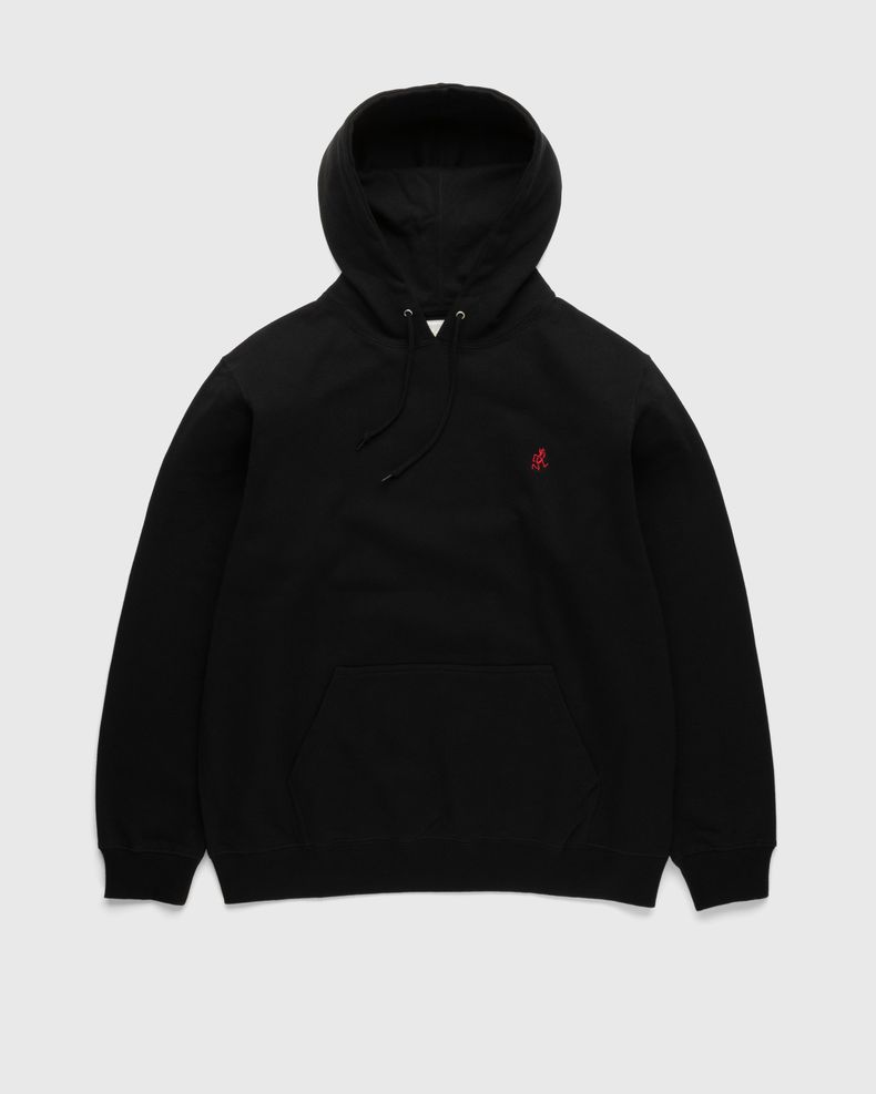 Gramicci – One Point Hooded Sweatshirt Black