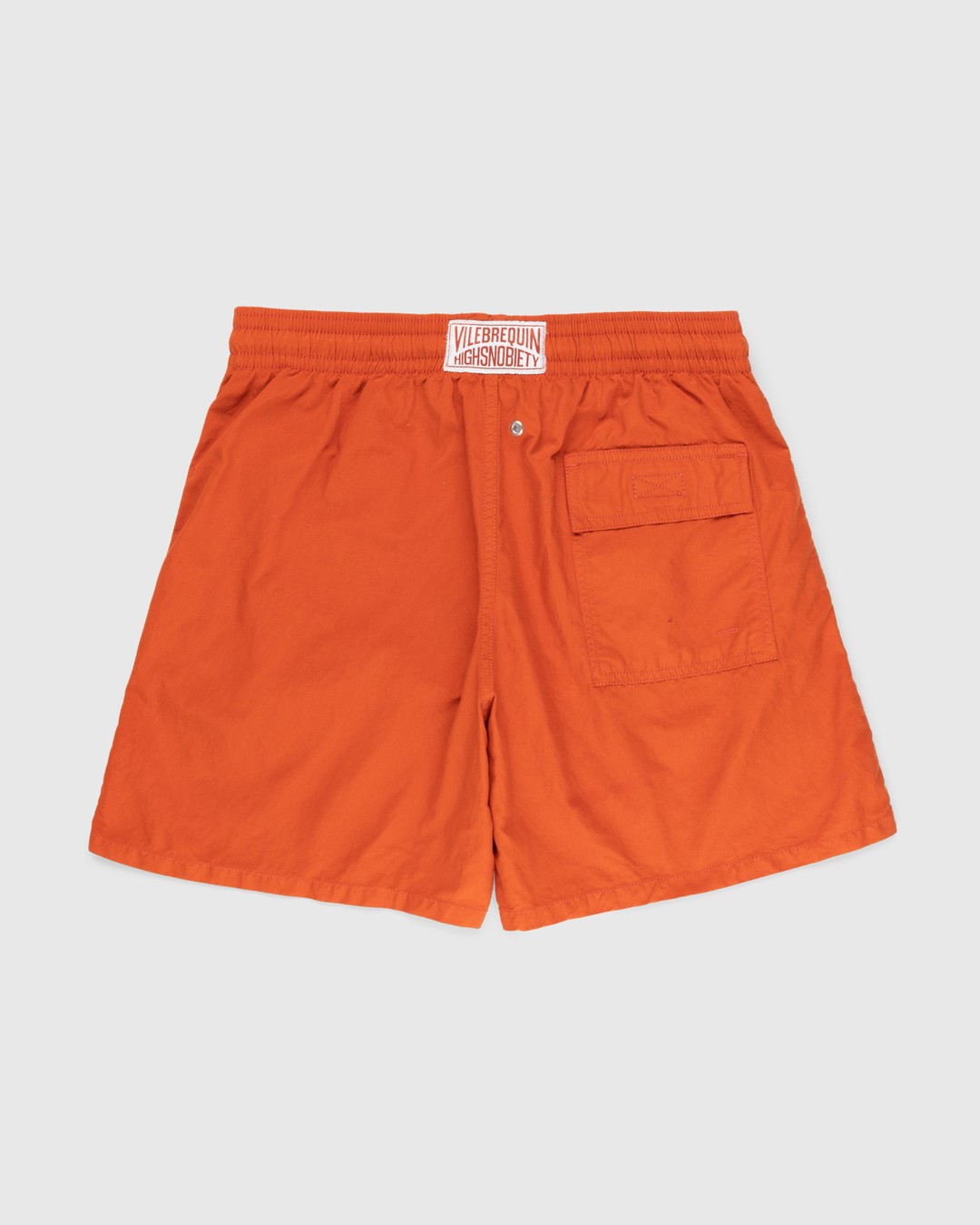 Vilebrequin x Highsnobiety – Solid Swim Shorts Red Tea - Swimwear - Red Tea - Image 2