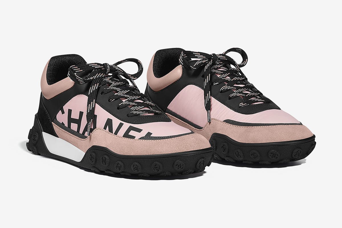 chanel nylon calfskin sneakers release date price waffle trainer