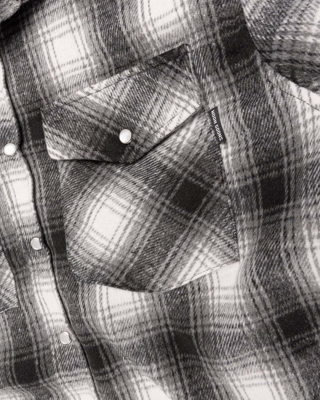 Noon Goons – Tahoe Quilted Flannel Grey - Outerwear - Grey - Image 4