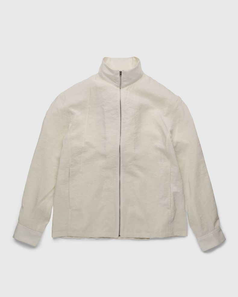 Lemaire – Dry Silk Shirt Blouson Off White