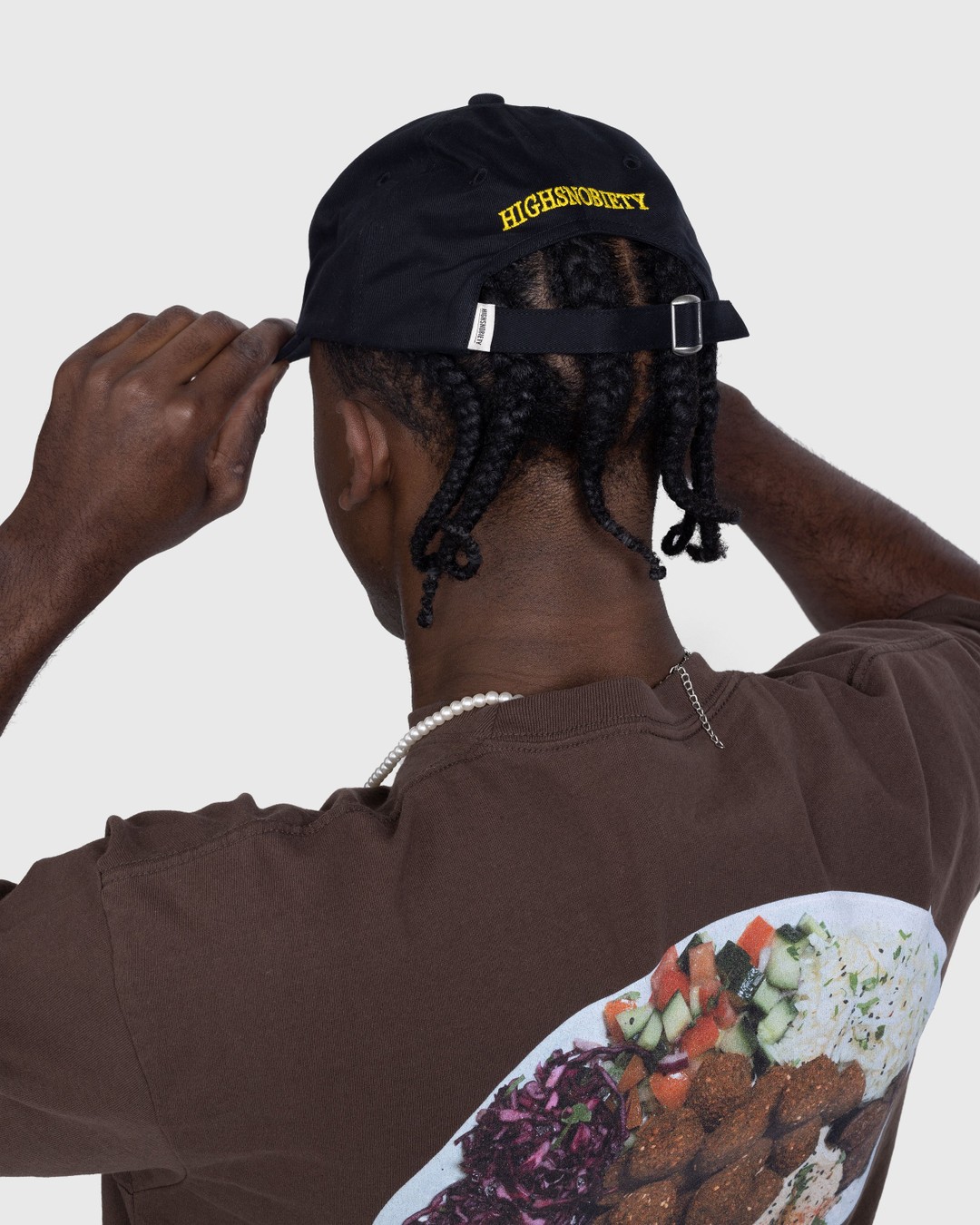 L'As du Fallafel x Highsnobiety – Ball Cap - Hats - Black - Image 7