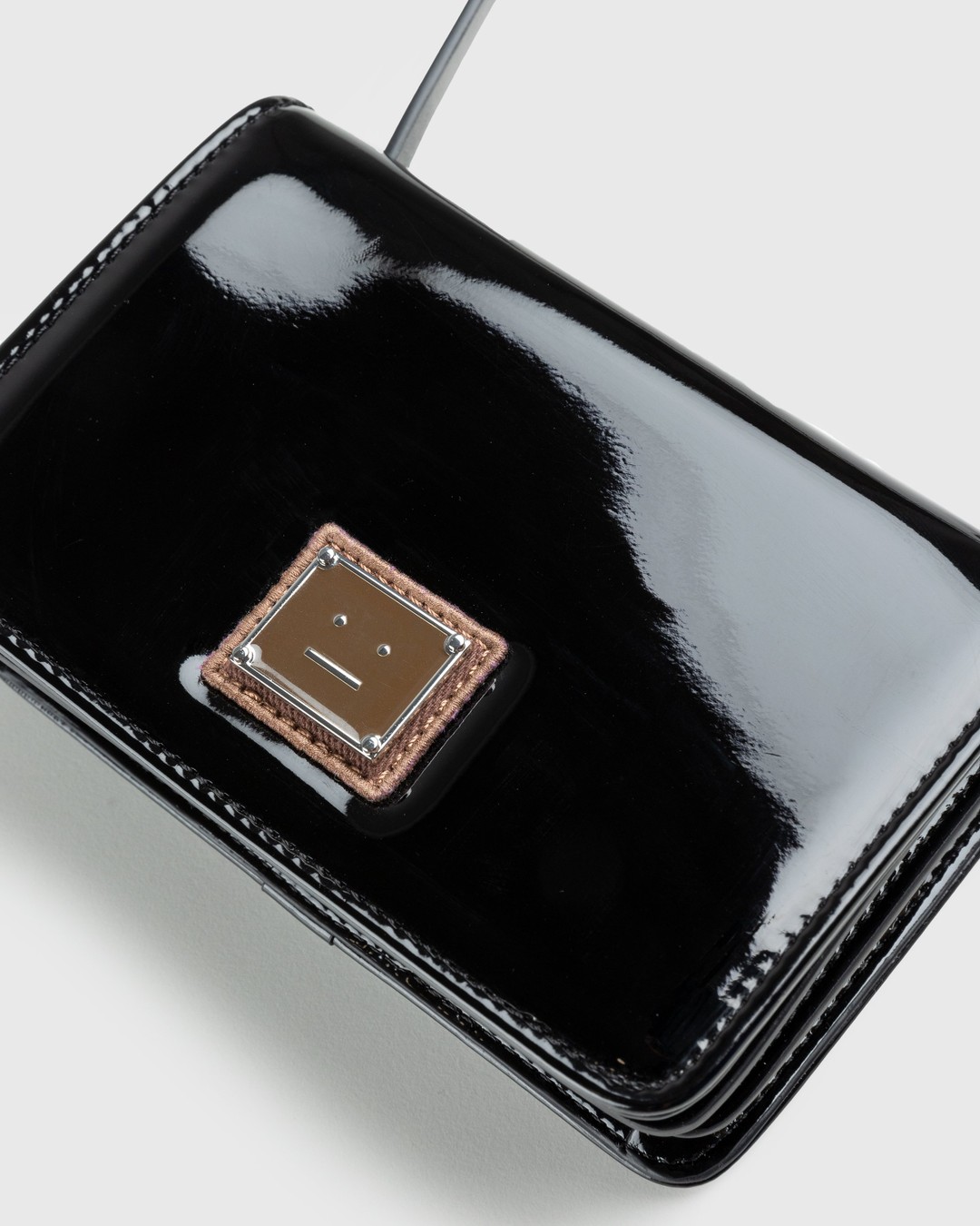 Acne Studios – Mini Crossbody Face Bag Black - Bags - Black - Image 3