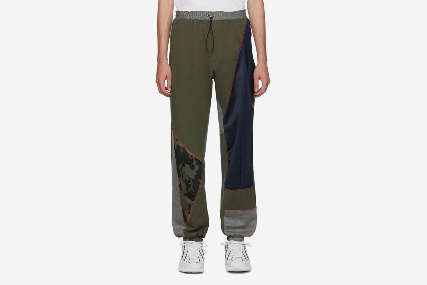 Over Stitch Patchwork Lounge Pants