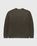 Acne Studios – Wool Blend V-Neck Cardigan Sweater Forest Green - Knitwear - Grey - Image 2