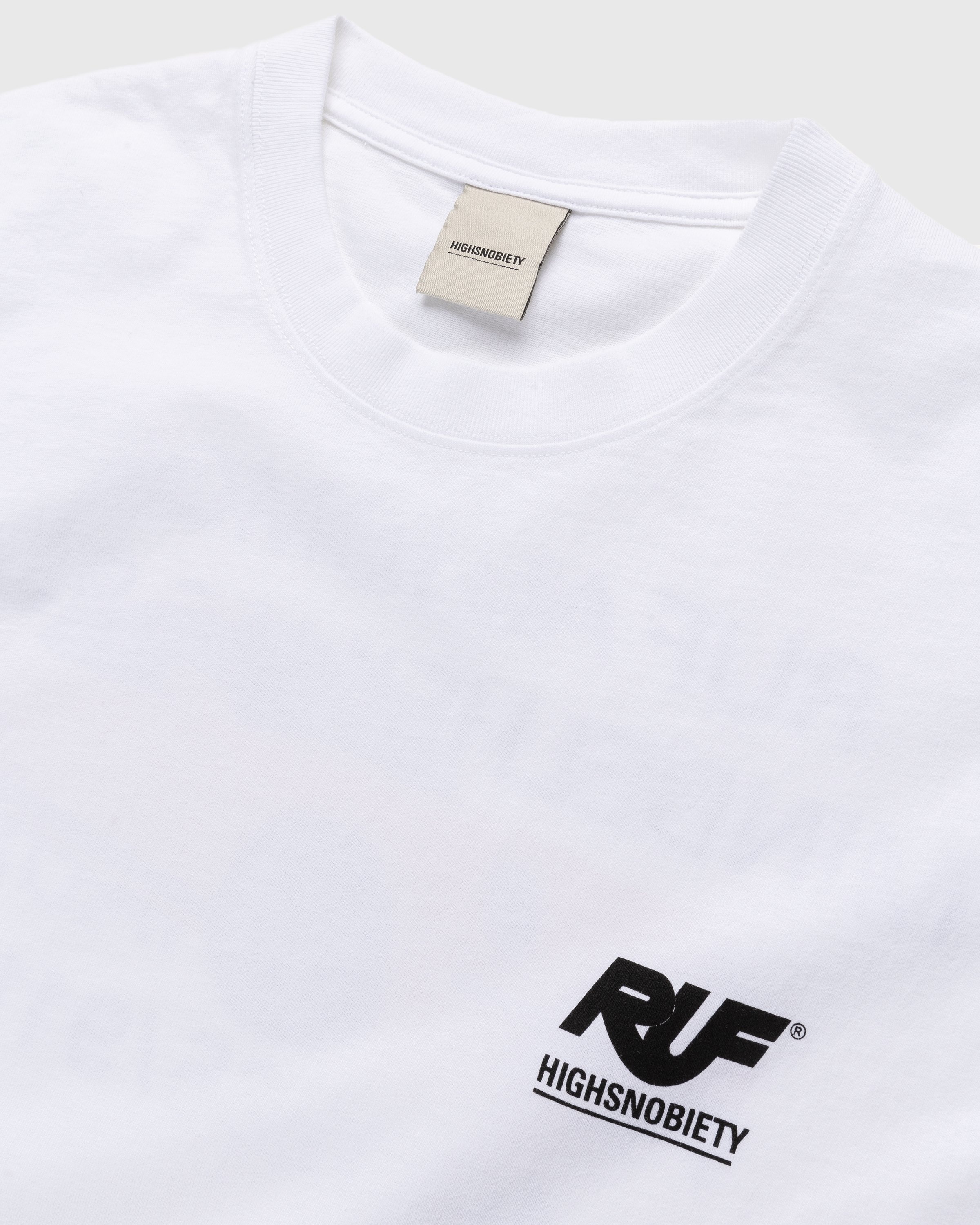 RUF x Highsnobiety – Address T-Shirt White - Tops - White - Image 5