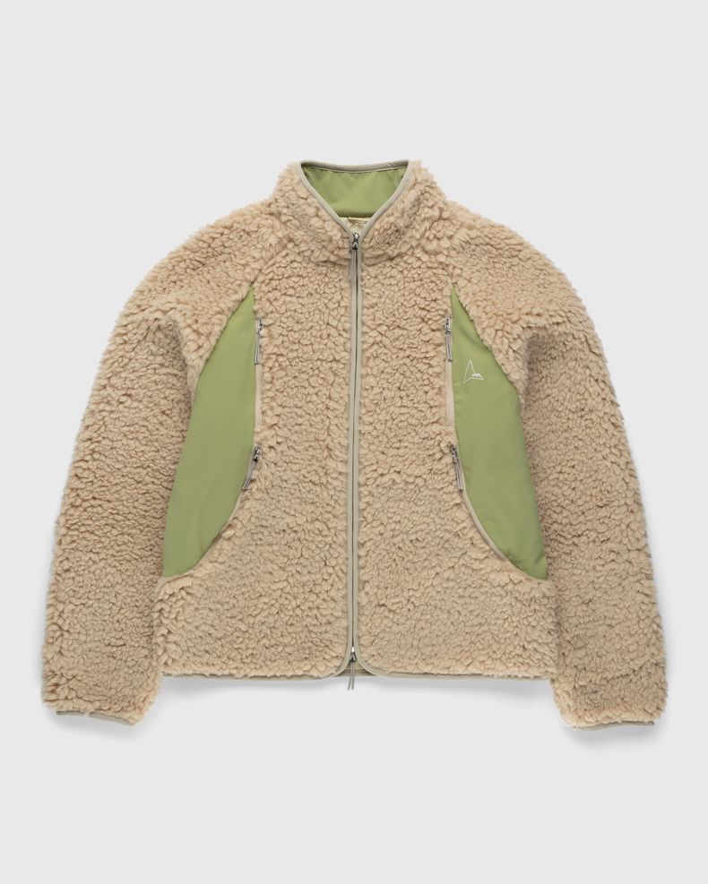 ROA – Fleece Jacket Beige