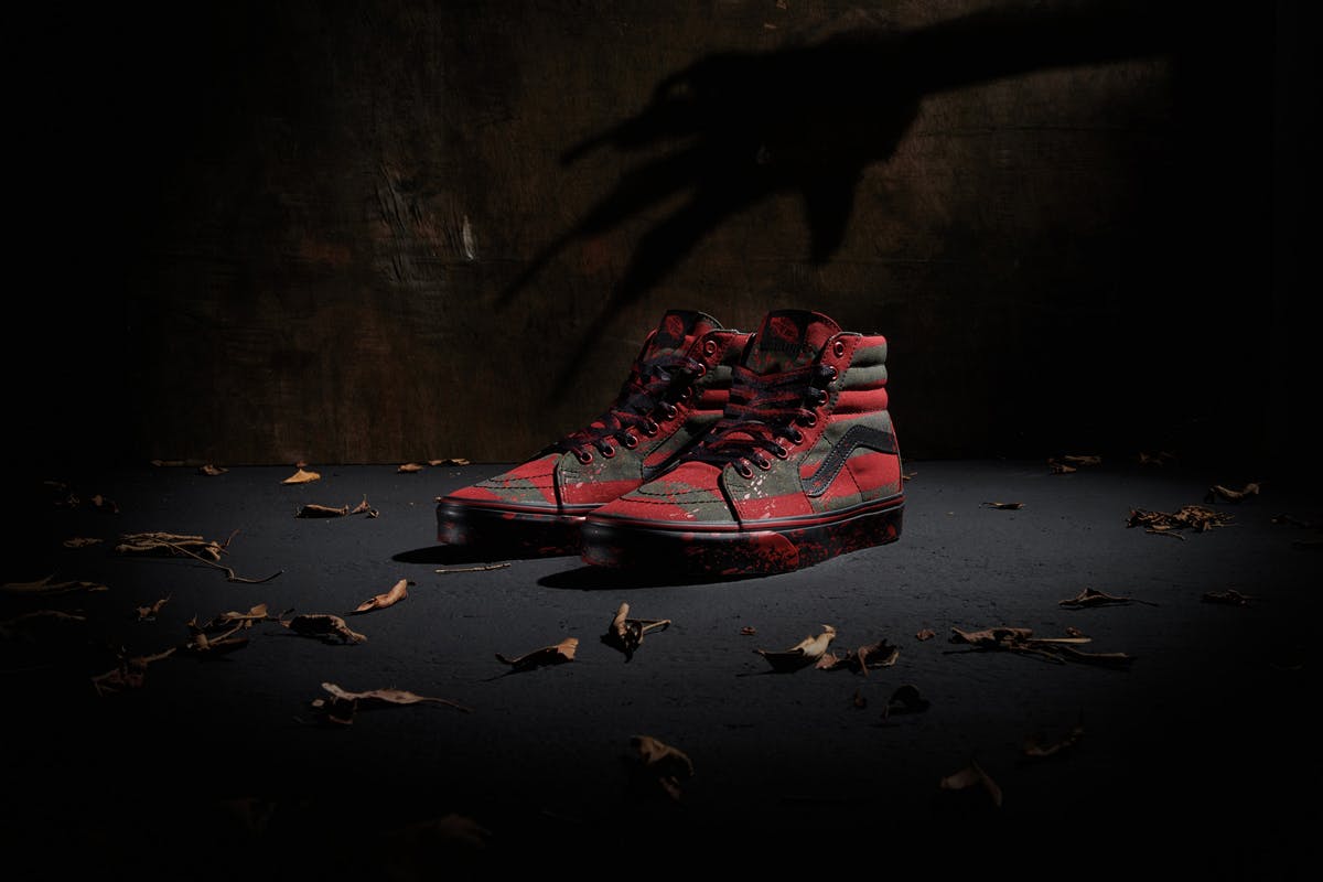 vans horror collection sneakers jason voorhees shining twins it pennywise freddy krueger release date info buy sk8 hi authentic slip on it lost boys