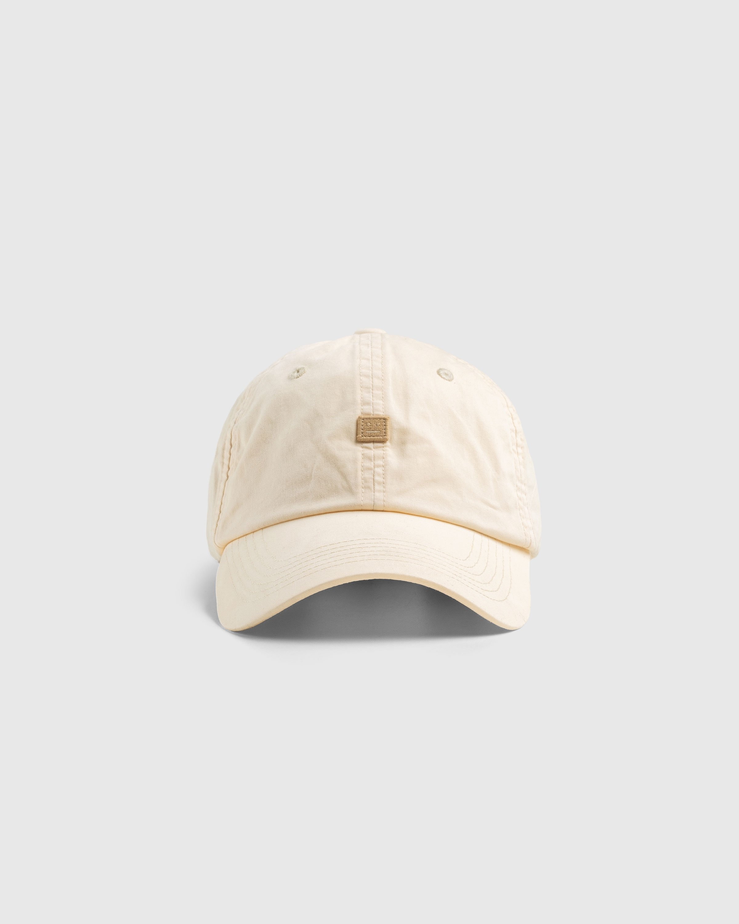 Acne Studios – Face Patch Baseball Cap Beige - Hats - Beige - Image 2