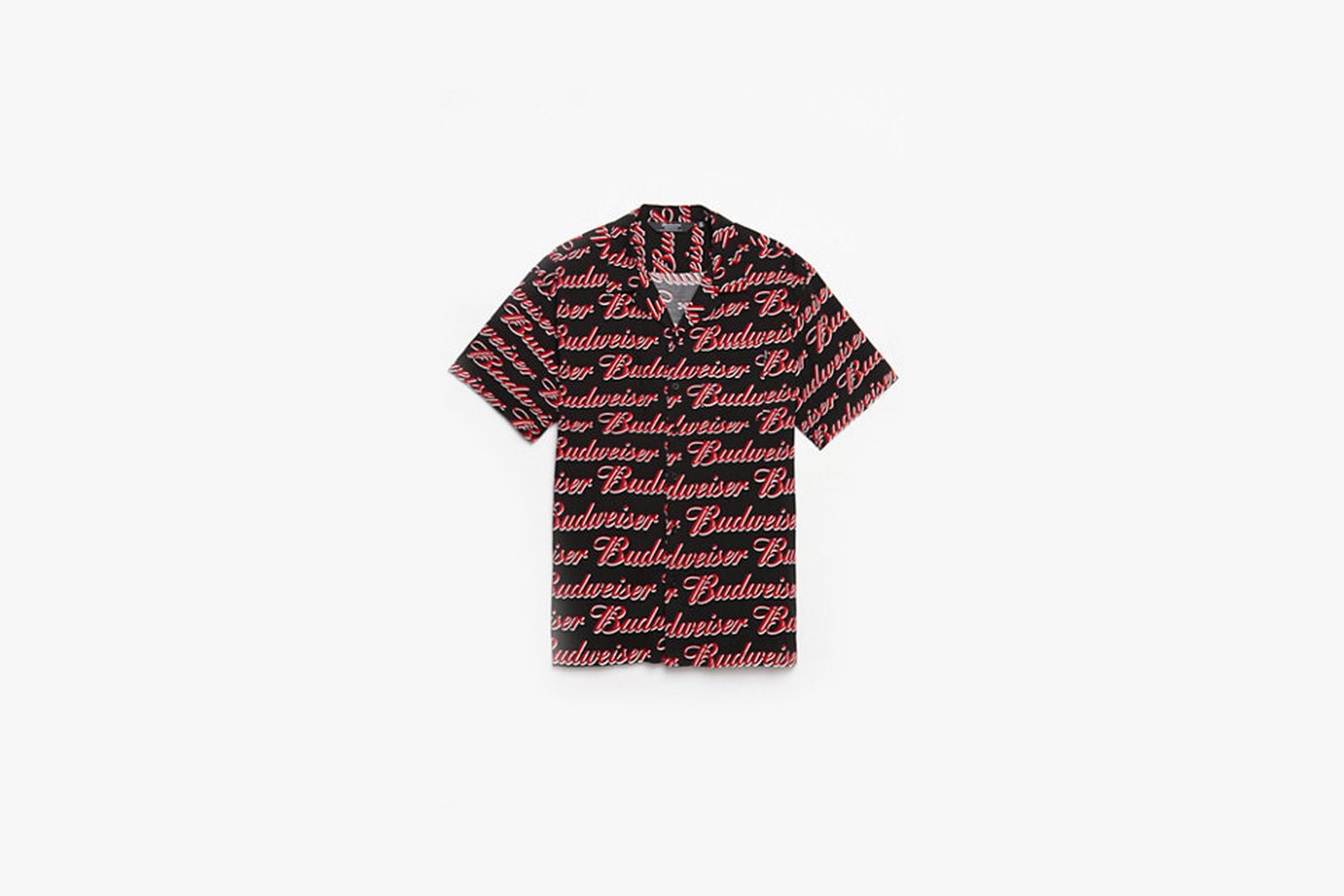 All-Over Printed Short-Sleeve Button-Up