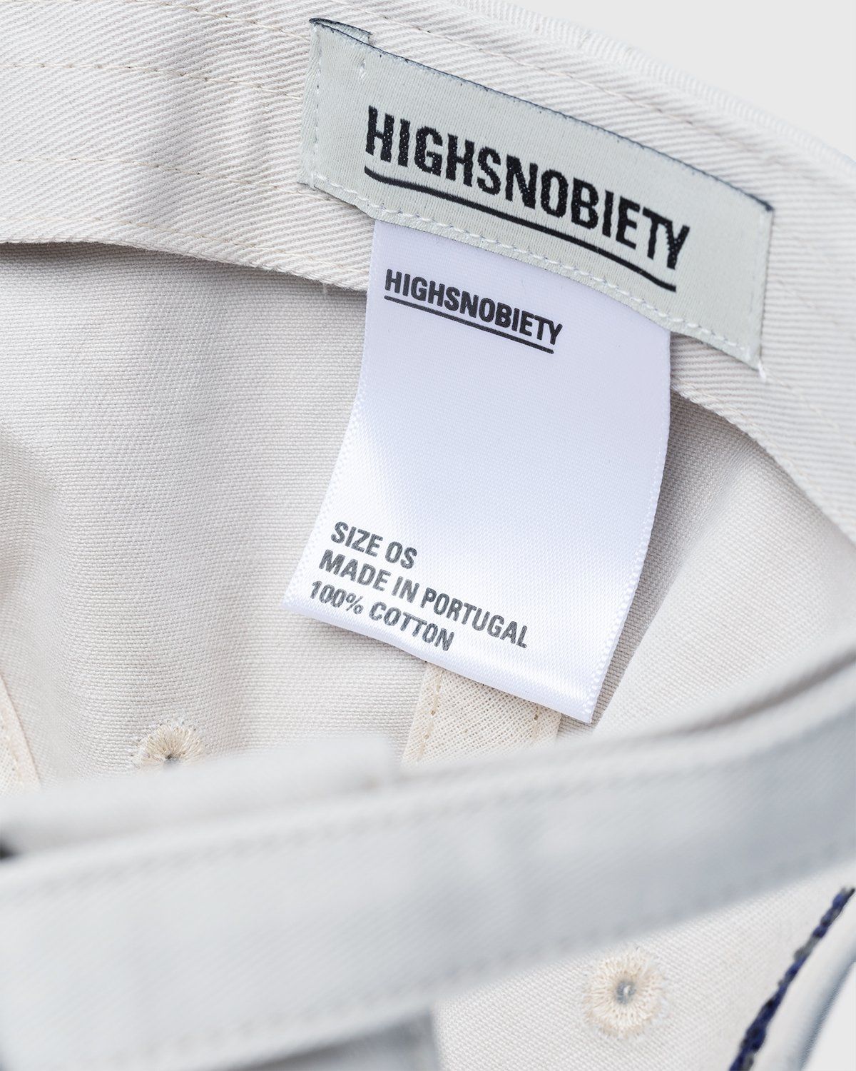 Highsnobiety – Not In Paris 3 Logo Cap Natural | Highsnobiety Shop