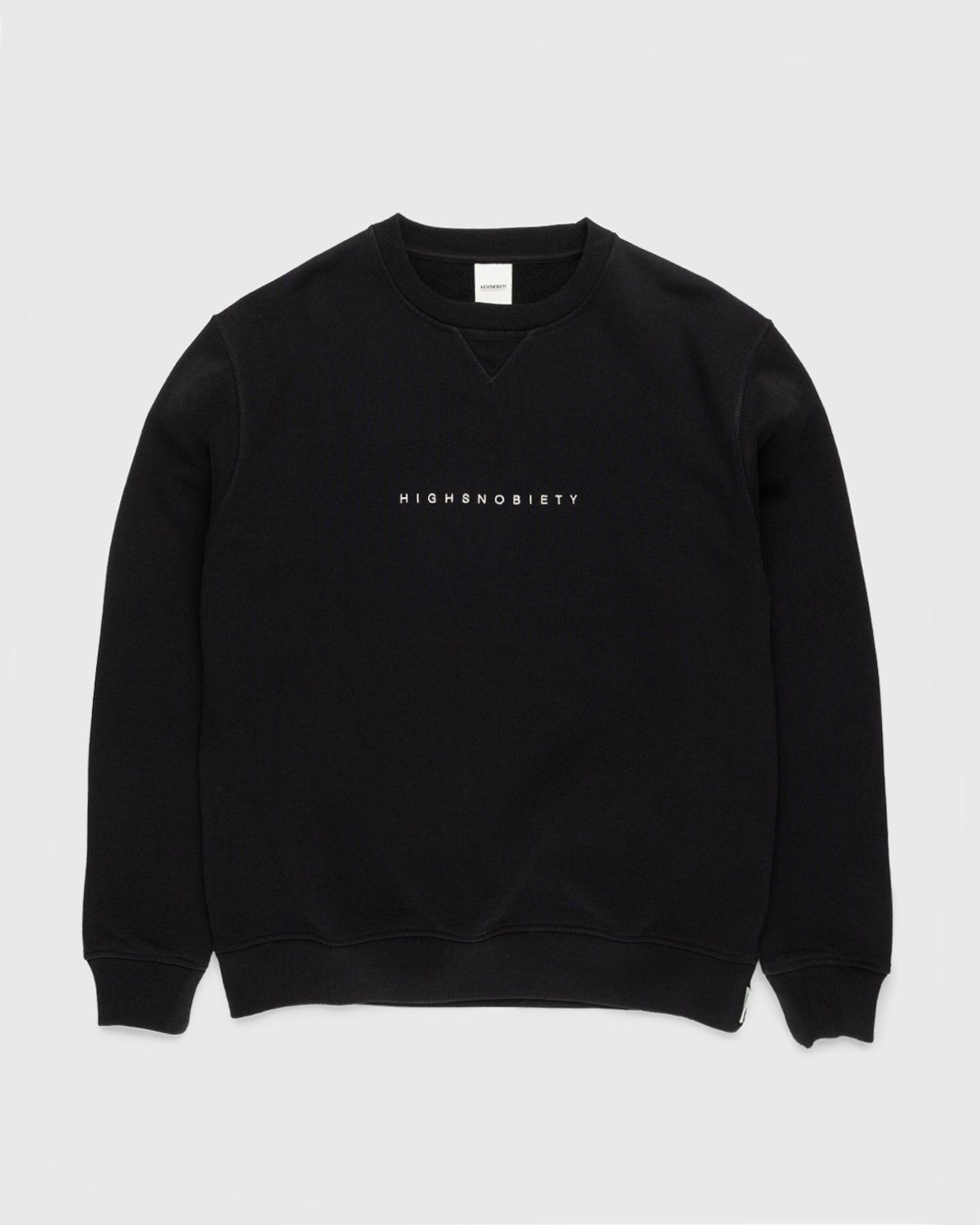 Highsnobiety – Staples Crew Black - Sweats - Black - Image 1