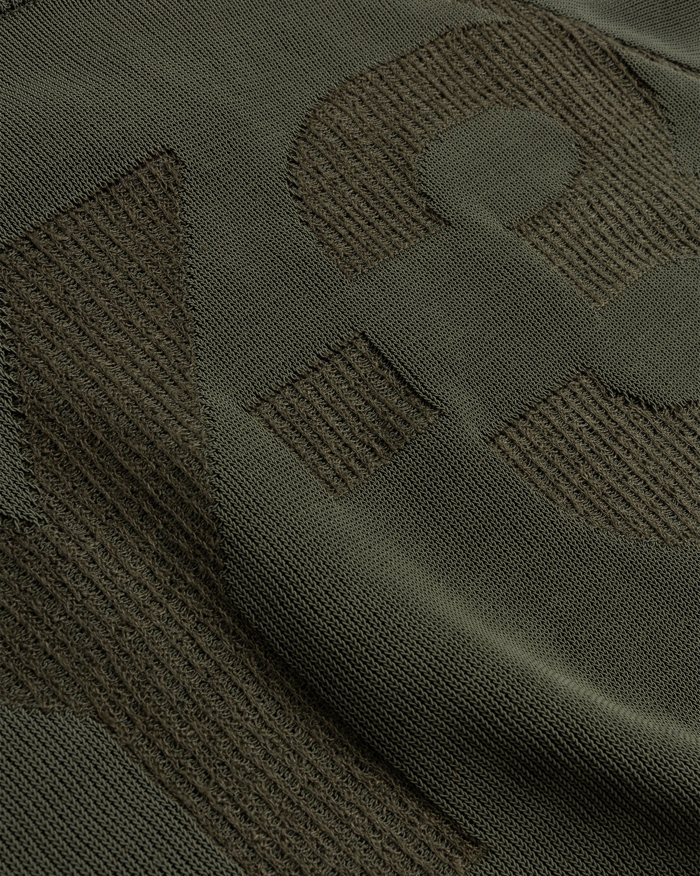 Y-3 – CL Knitted CR Sweater - Knitwear - Green - Image 4