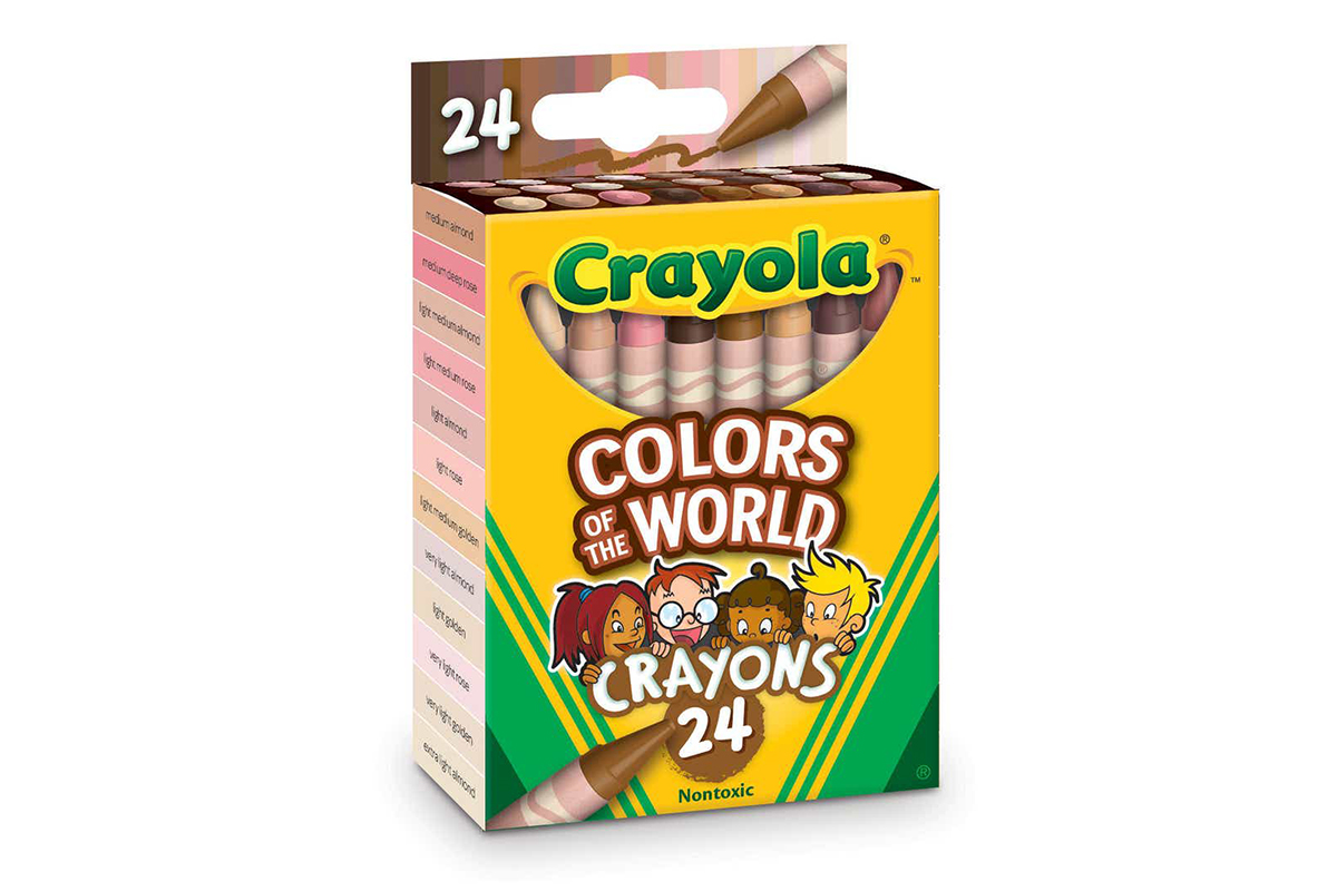 crayola 'Colors of the world' crayons