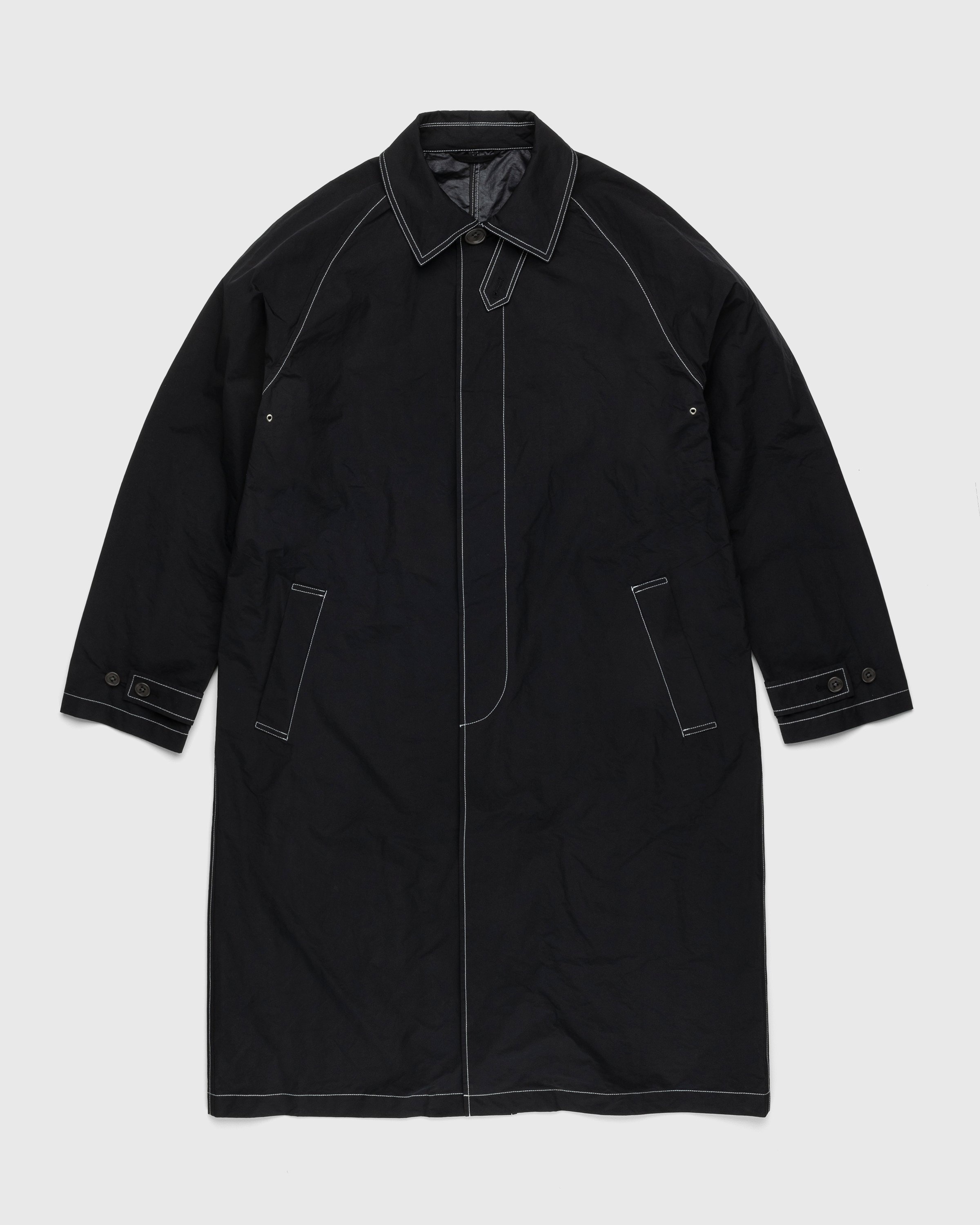 Highsnobiety – Contrast Mac Jacket Black - Outerwear - Beige - Image 1