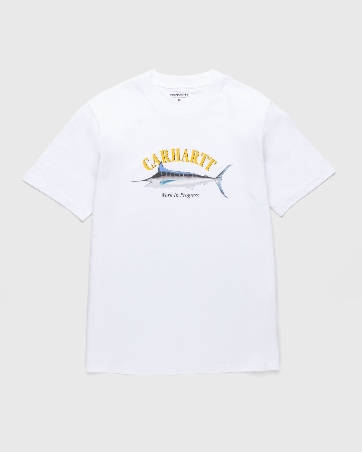 Carhartt WIP – Marlin T-Shirt White - Tops - White - Image 1