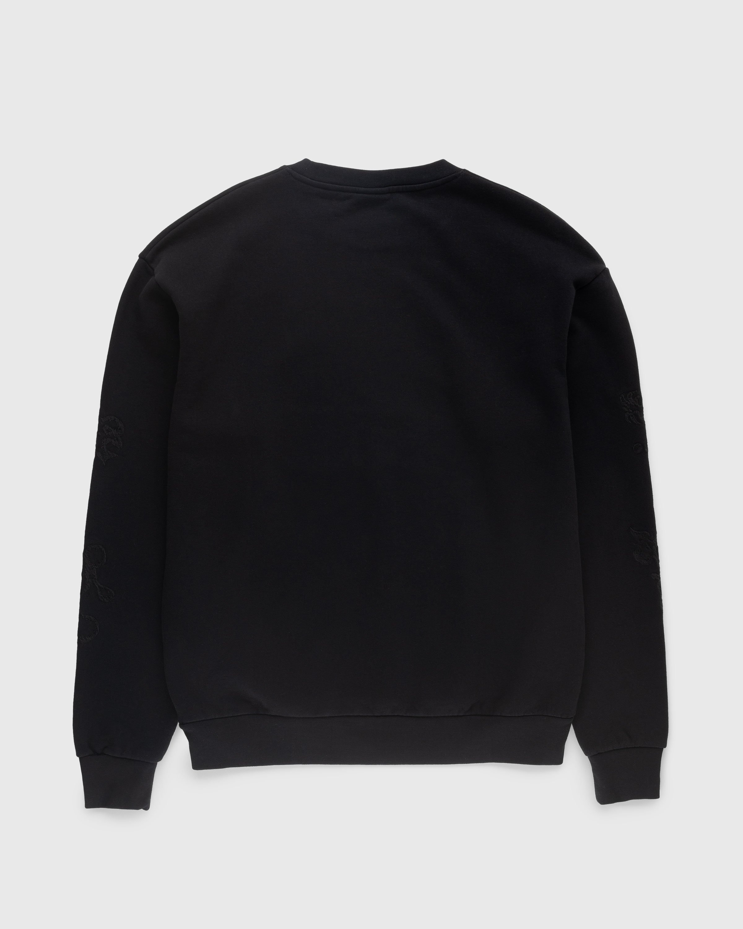 Plain black crewneck sale