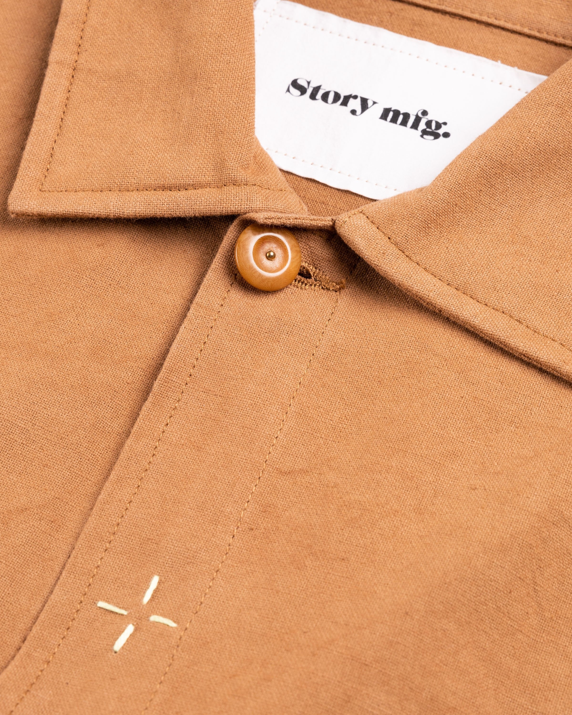 Story mfg. – Short on Time Jacket Brown Double Date - Outerwear - Brown - Image 6