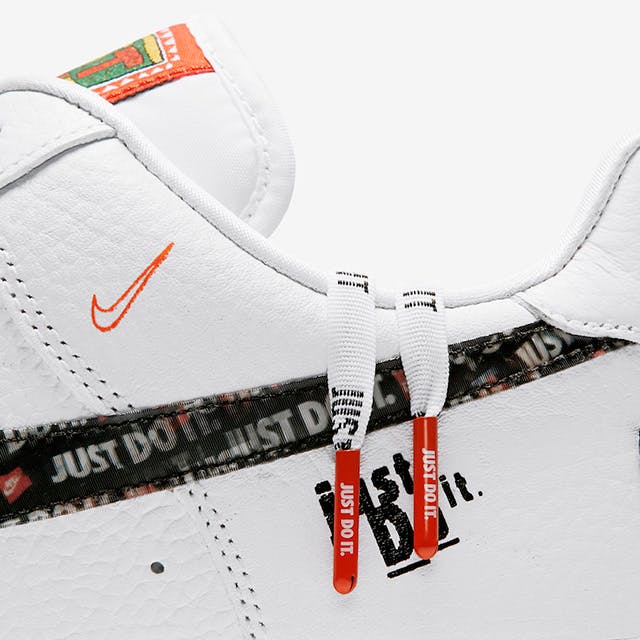 Nike air force one prm just do it hot sale