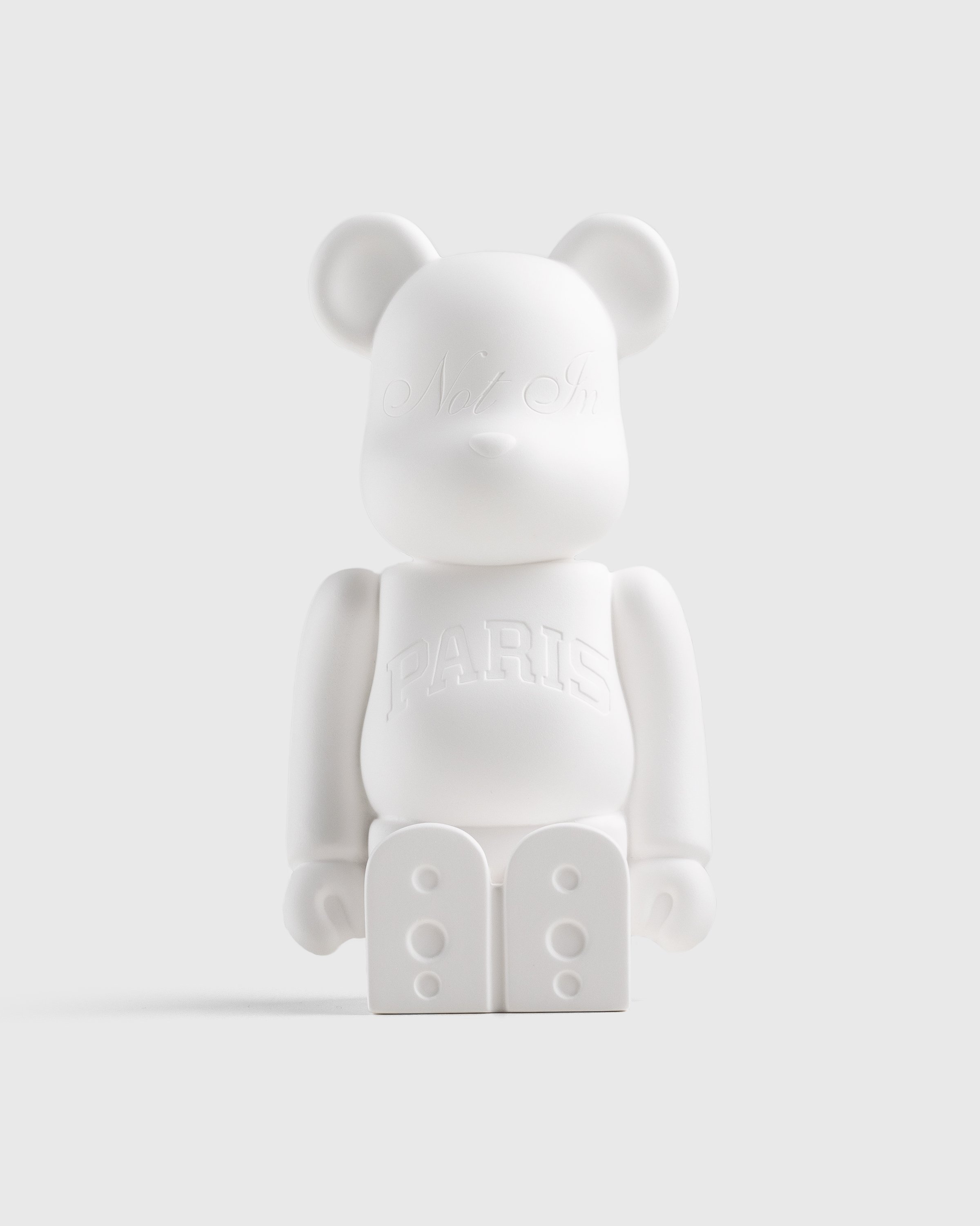 BE@RBRICK AROMA ORNAMENT x Highsnobiety – No.+33 Not in Paris White - Arts & Collectibles - White - Image 1