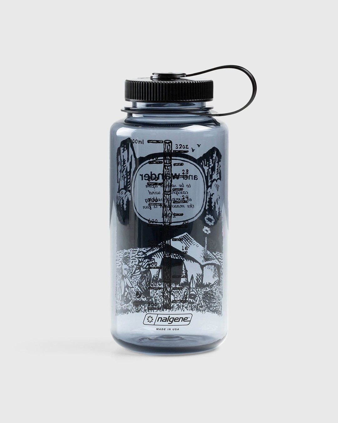 And Wander – Nalgene 1L Tritan Black - Lifestyle - White - Image 2