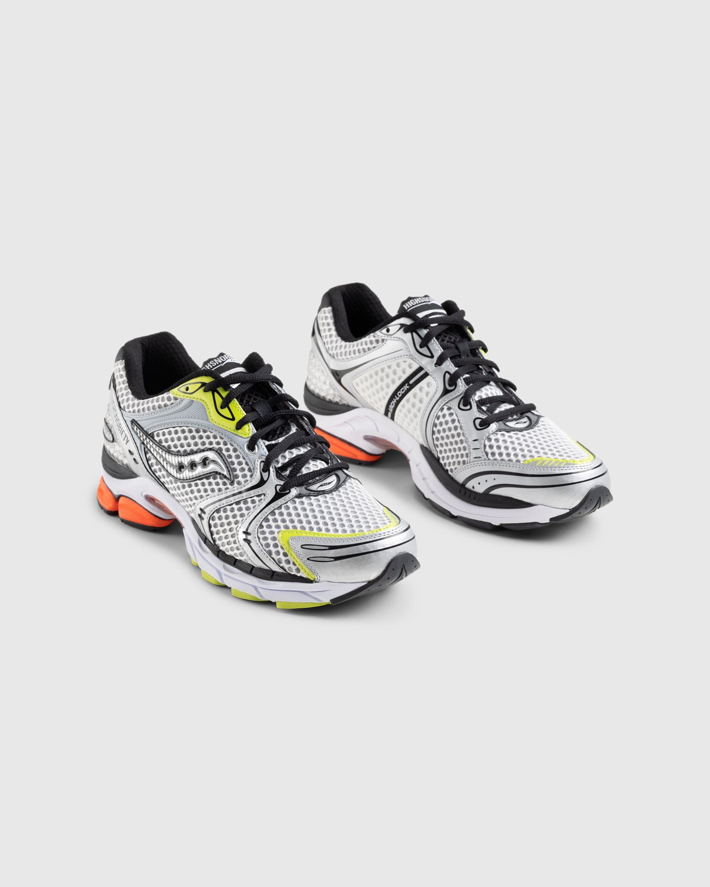 Saucony x Highsnobiety Pro Grid Triumph 4 Silver Multi