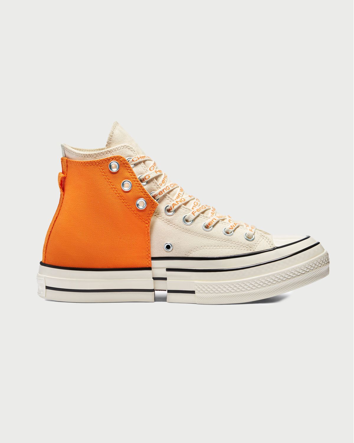 Converse x Feng Chen Wang – 2-in-1 Chuck 70 High Persimmon Orange - High Top Sneakers - Orange - Image 1