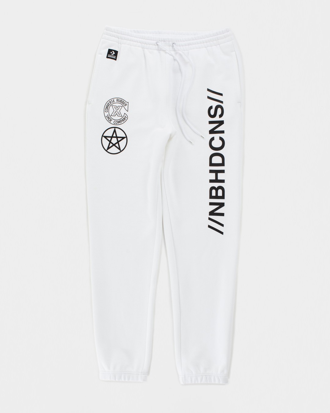 Converse x NBHD – White Sweatpants - Sweats - White - Image 1