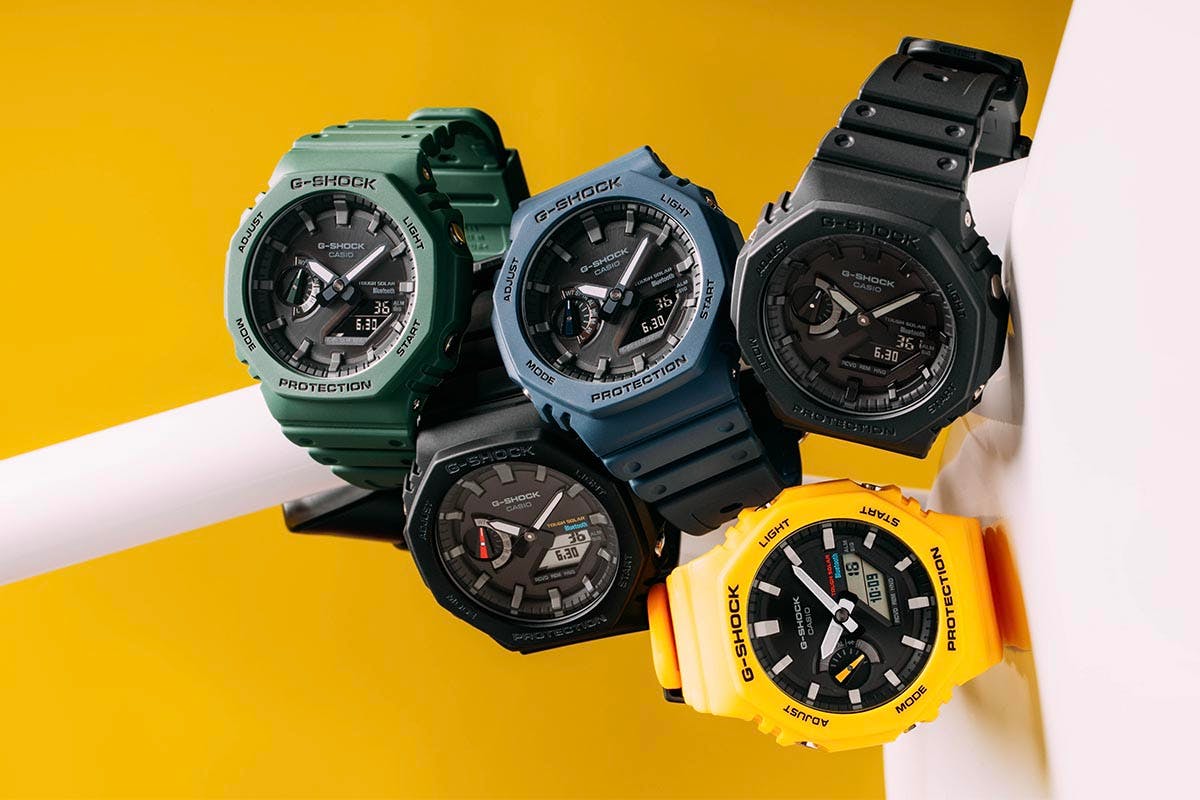 G-SHOCK Drops the Five-Piece GA-B2100 Watch Series