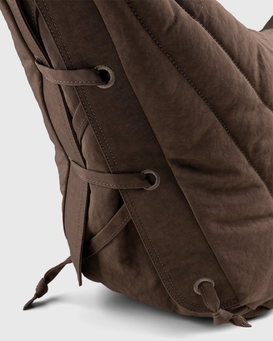 Lemaire – Soft Crossbody Bag Earth Brown - Bags - Brown - Image 3