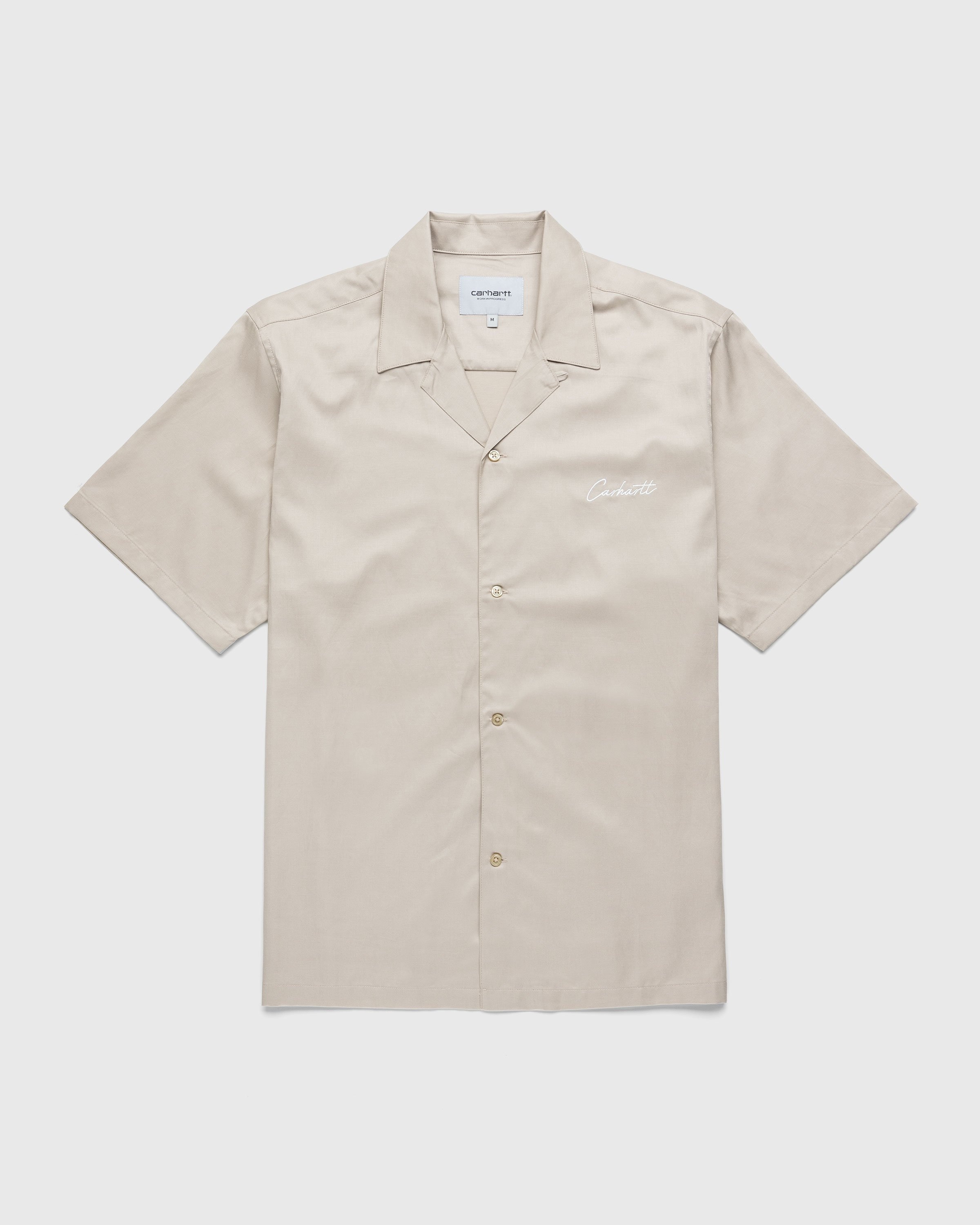 Carhartt WIP – Delray Shirt Wall/Wax - Shirts - Beige - Image 1