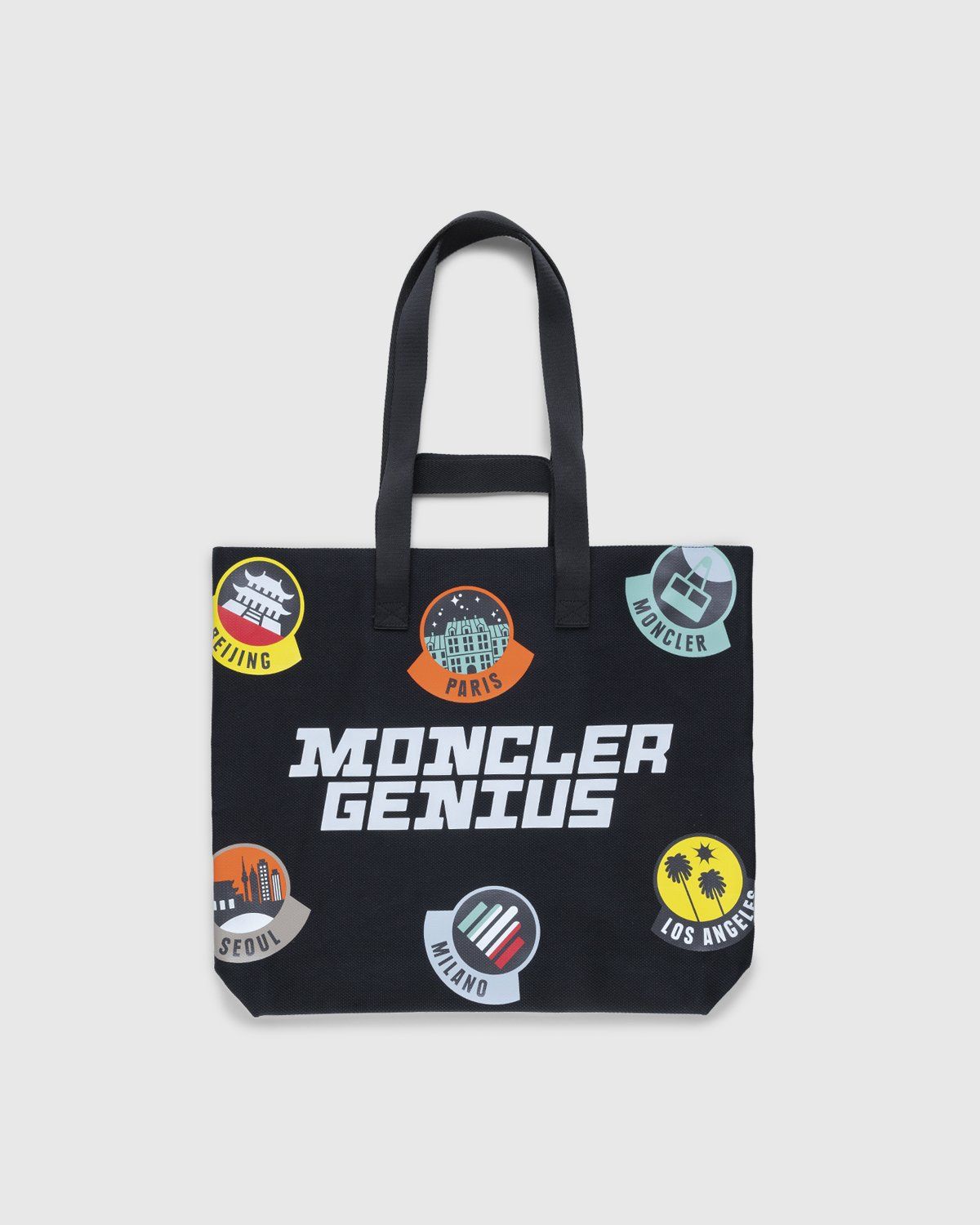 Patch Double Pocket Tote Bag