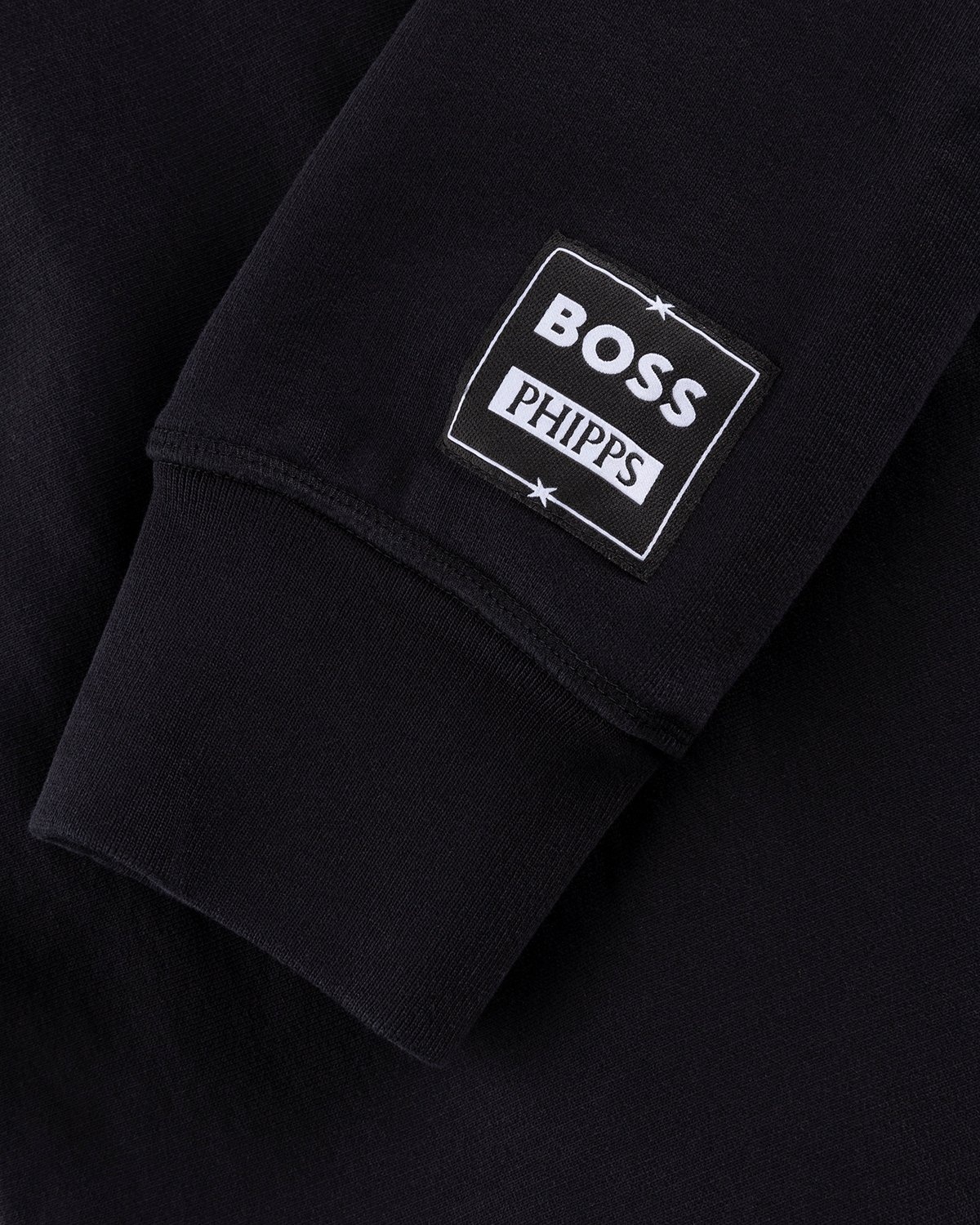 BOSS x Phipps – Co-Branded Organic Cotton Sweatshirt Black - Sweatshirts - Black - Image 3