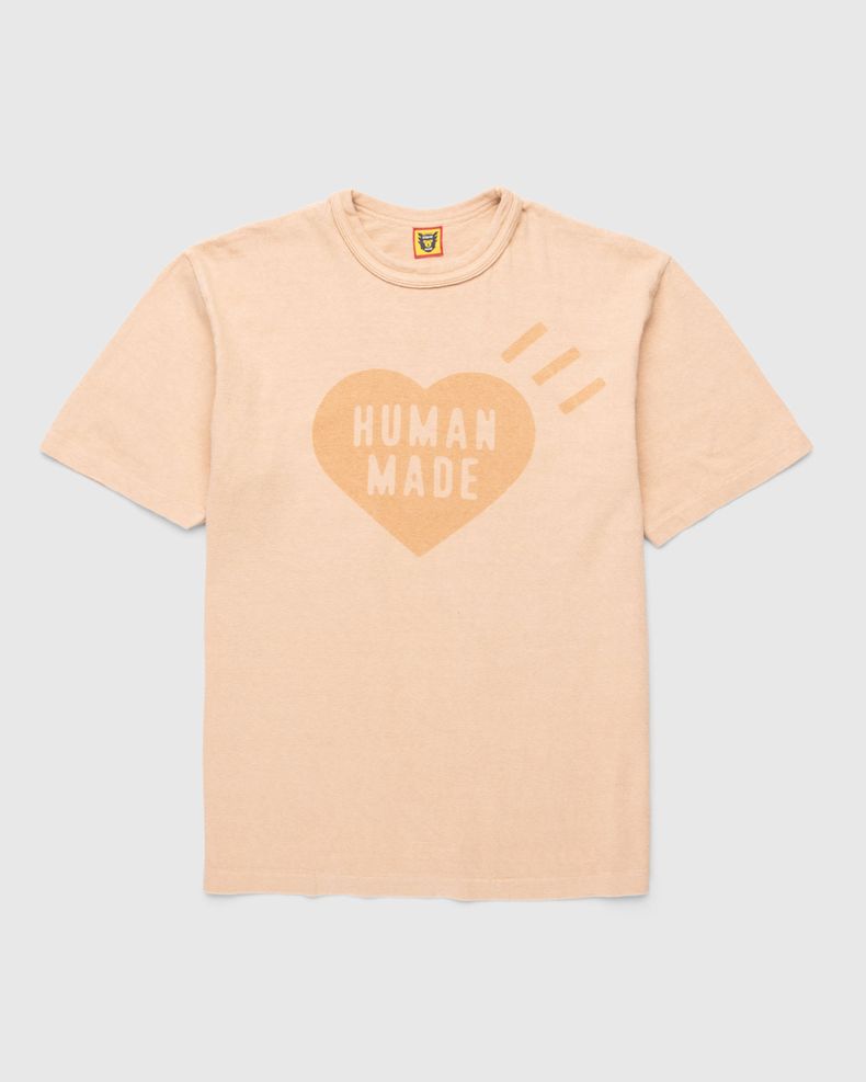 Human Made – Ningen-sei Plant Dyed T-Shirt Beige