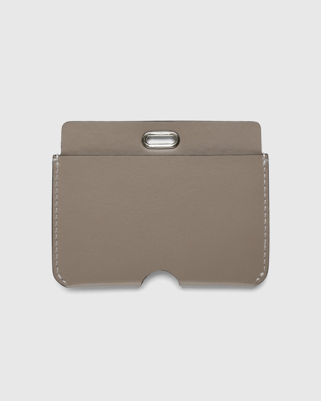 J.W. Anderson – Zip Cardholder With Strap Taupe - Card Holders - Beige - Image 3