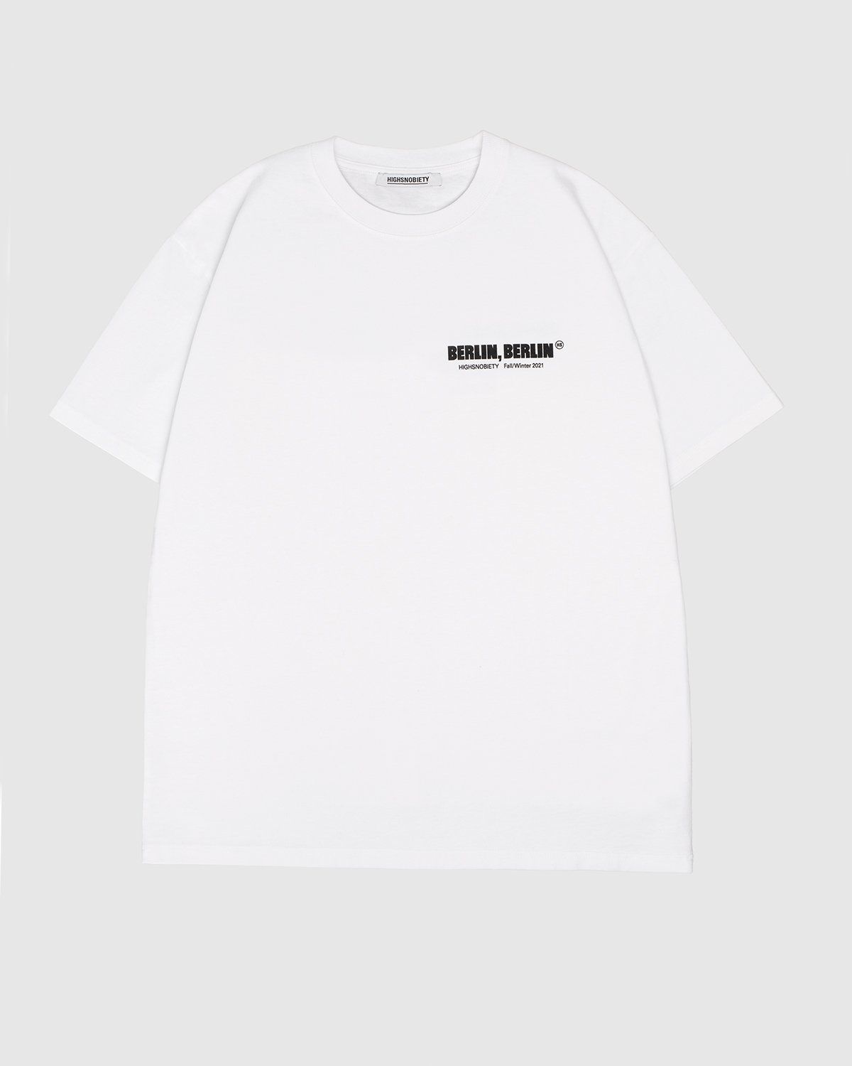 Highsnobiety – Berlin, Berlin T-Shirt White - Tops - White - Image 2