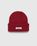 Highsnobiety – Watch Logo Staples Beanie Cardinal Red