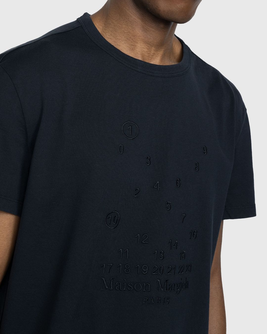 Maison Margiela – Numerical Logo T-Shirt Grey | Highsnobiety Shop