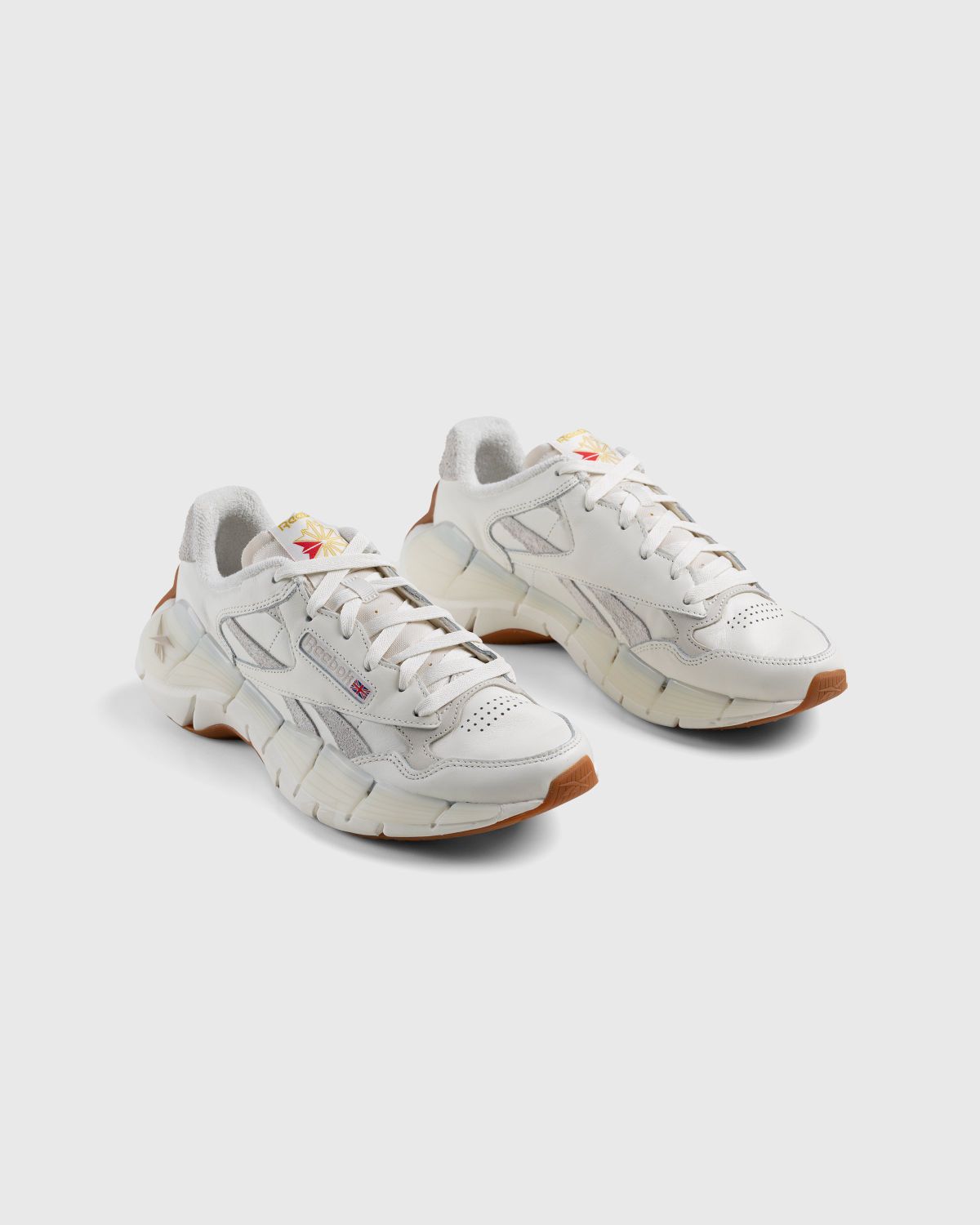 Reebok – Zig Kinetica 2.5 Plus Chalk - Sneakers - Beige - Image 4