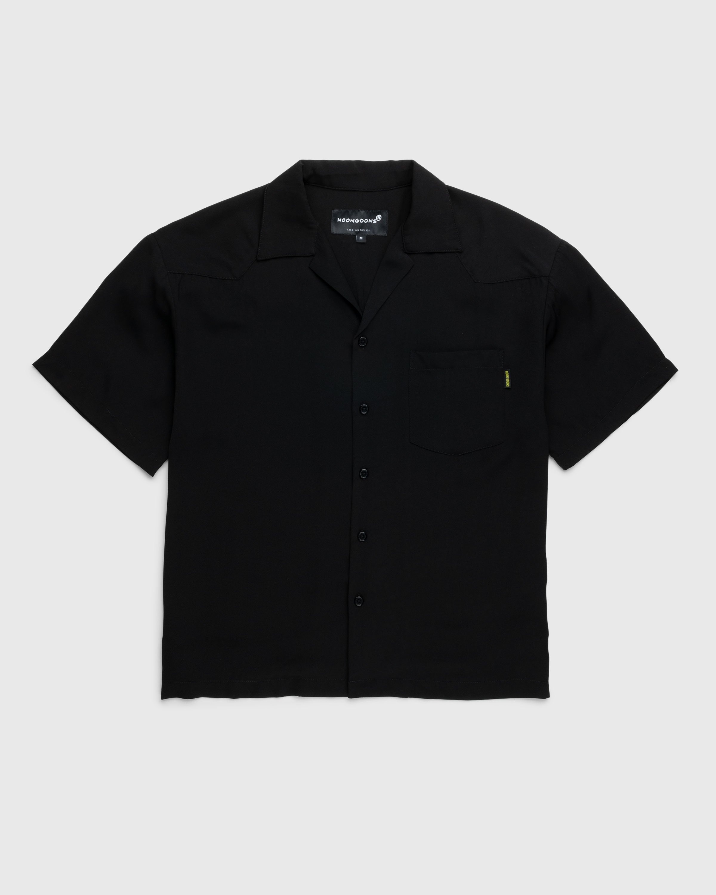 Noon Goons – Kickback Shirt - Shortsleeve Shirts - Black - Image 1