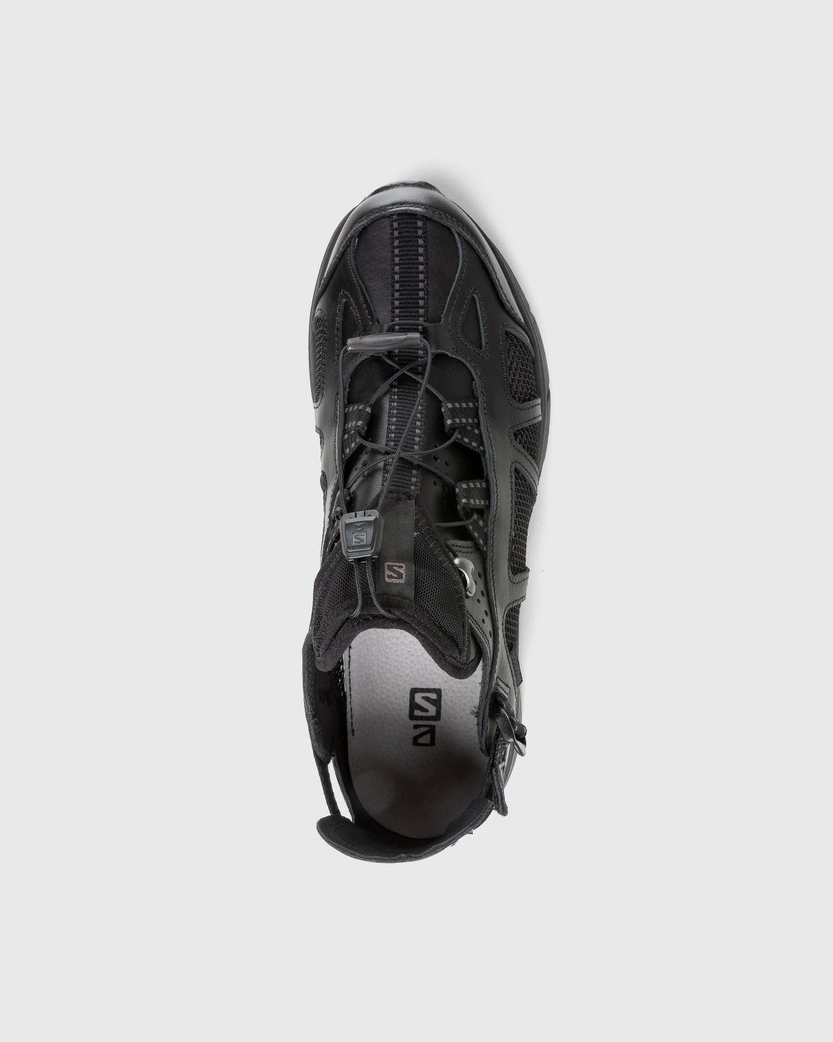 Salomon – Techsonic Leather Advanced Black/Black/Magnet - Sneakers - Black - Image 5