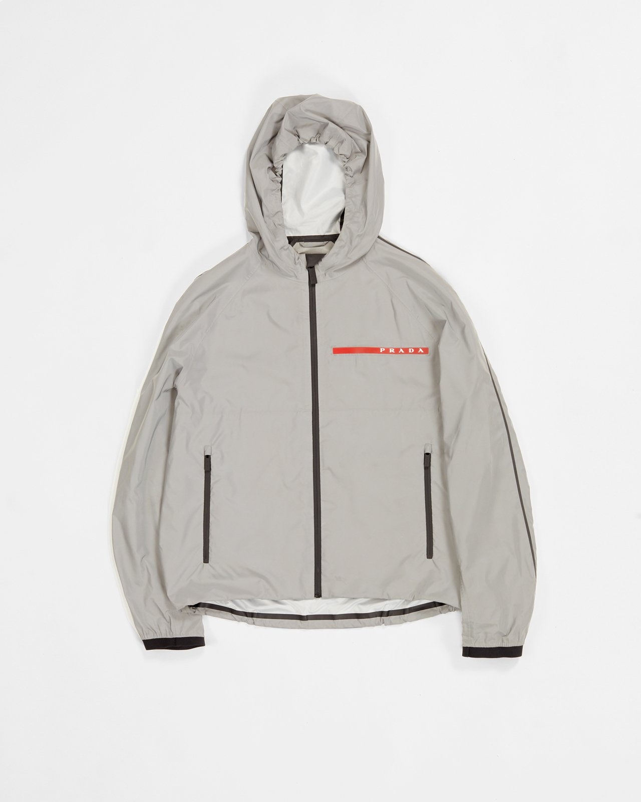 Grey prada deals coat