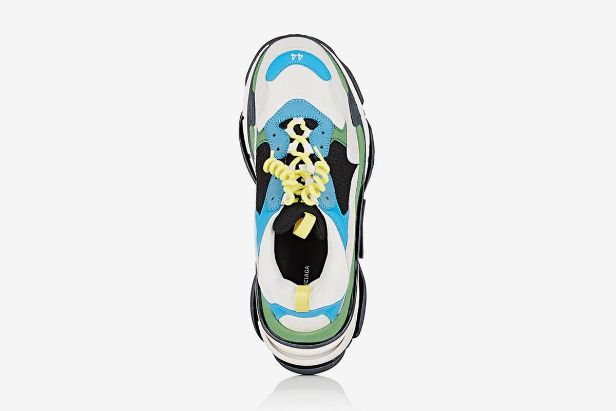 balenciaga triple s half half