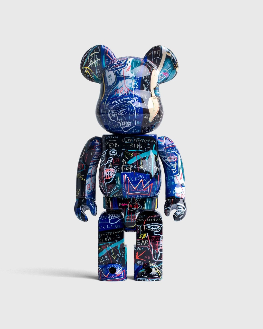 Medicom – Be@rbrick Jean Michel Basquiat #7 Multi 1000% - Toys - Blue - Image 1