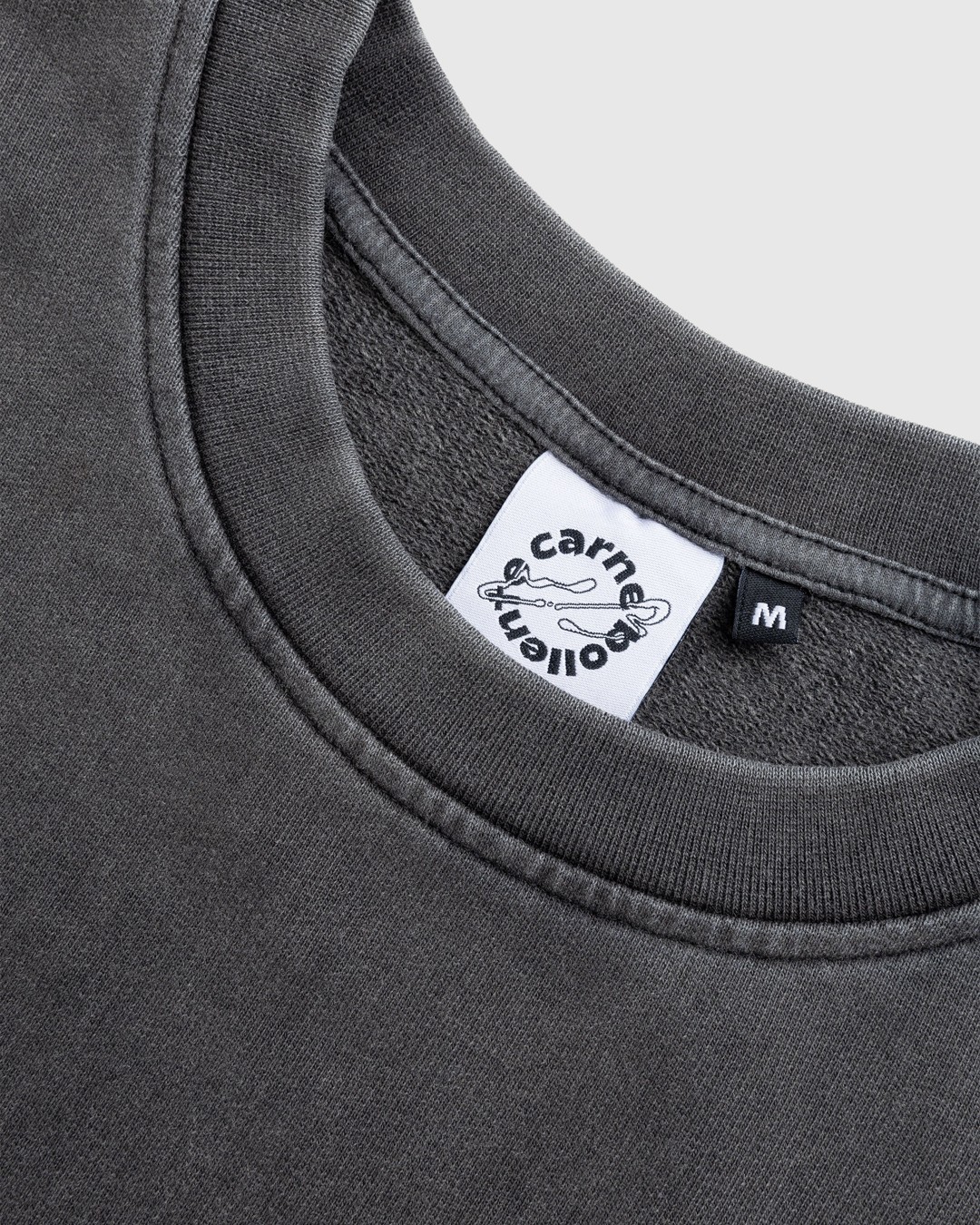Carne Bollente – Oops, I Did It Again Sweatshirt Washed Black - Knitwear - Black - Image 3