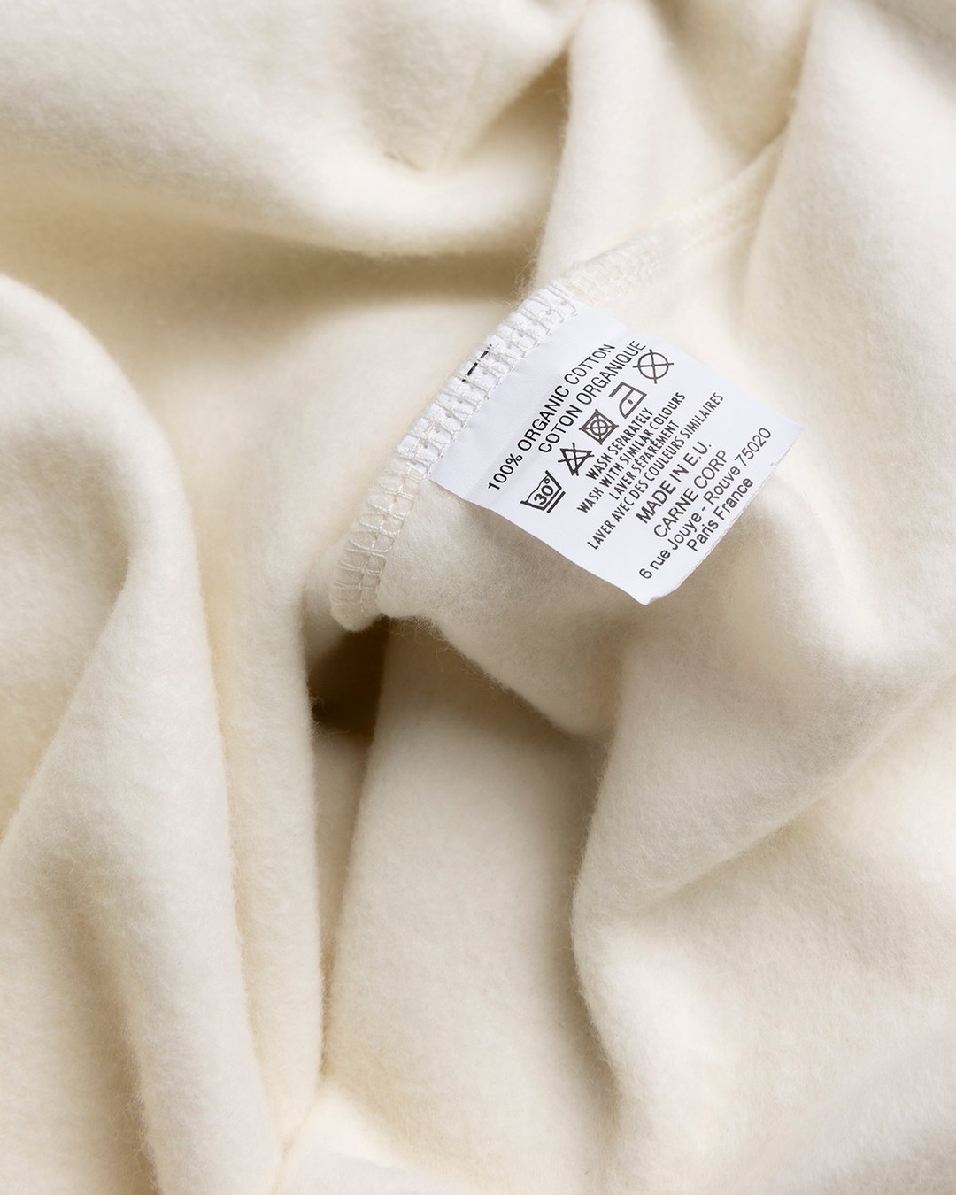 Carne Bollente – 7 Sex Benefits Hoodie Cream - Sweats - Beige - Image 7